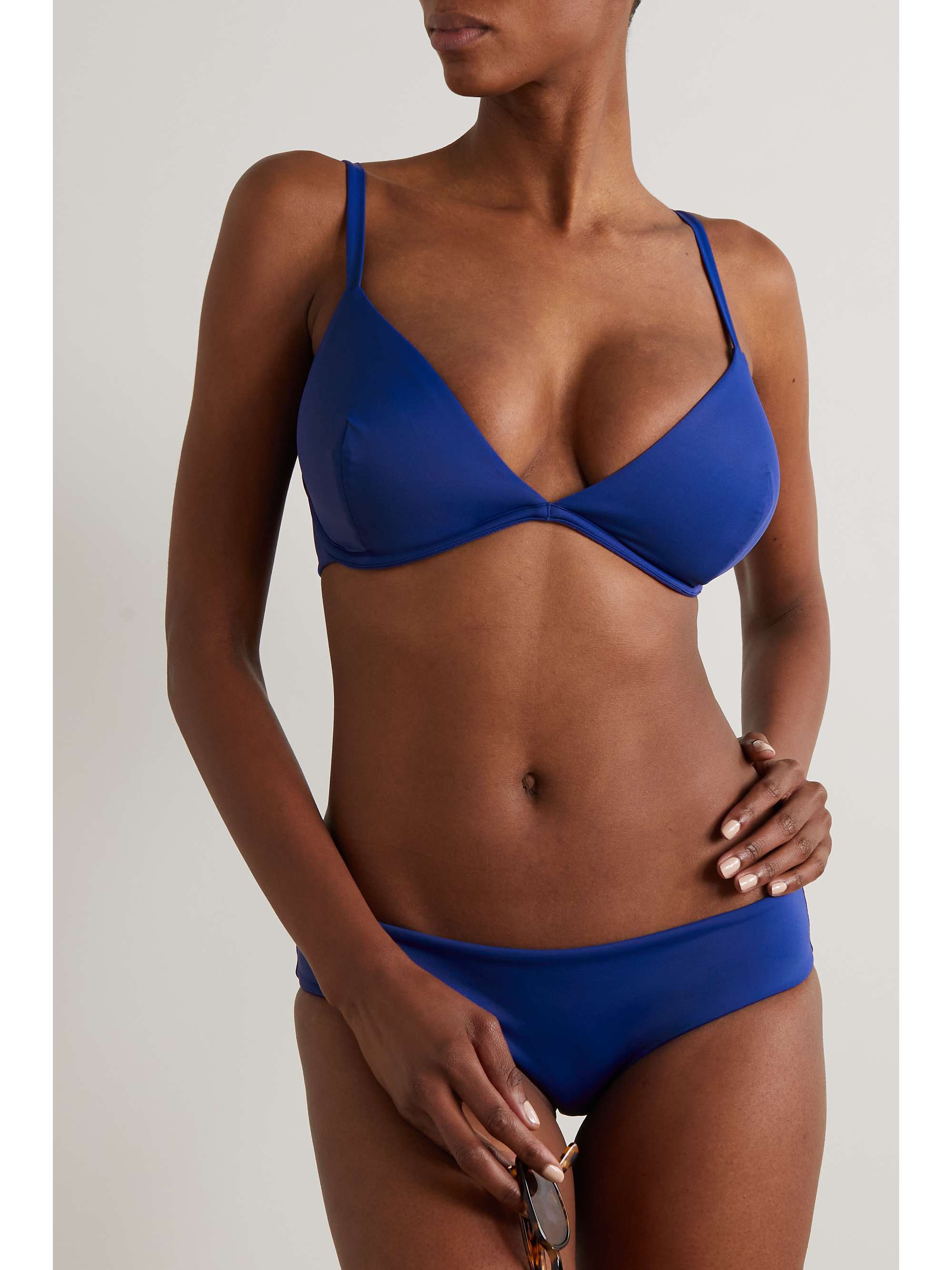 FORM AND FOLD D-G The Triangle recycled underwired bikini top