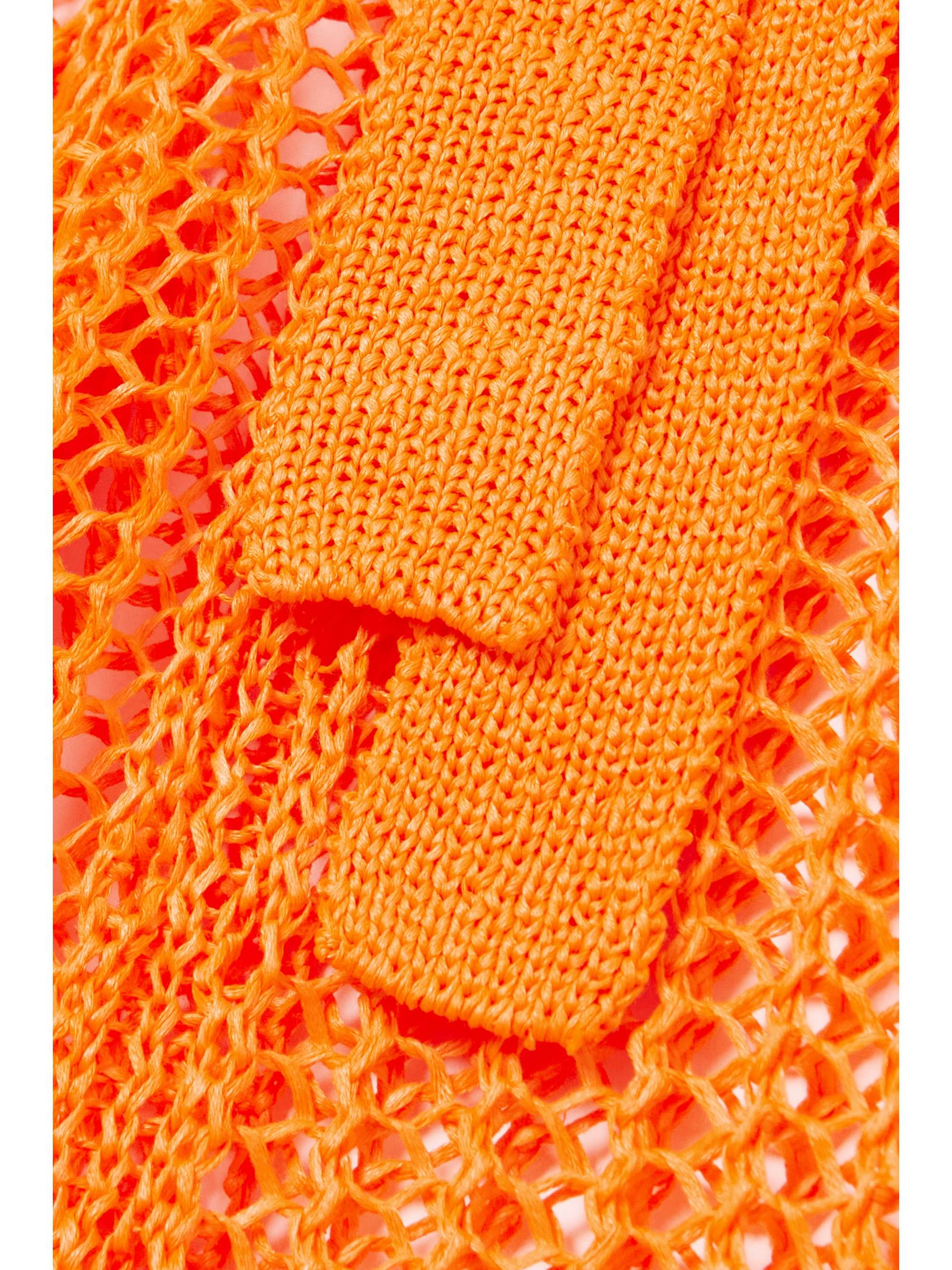 CULT GAIA Aadya crochetknit wideleg pants NETAPORTER