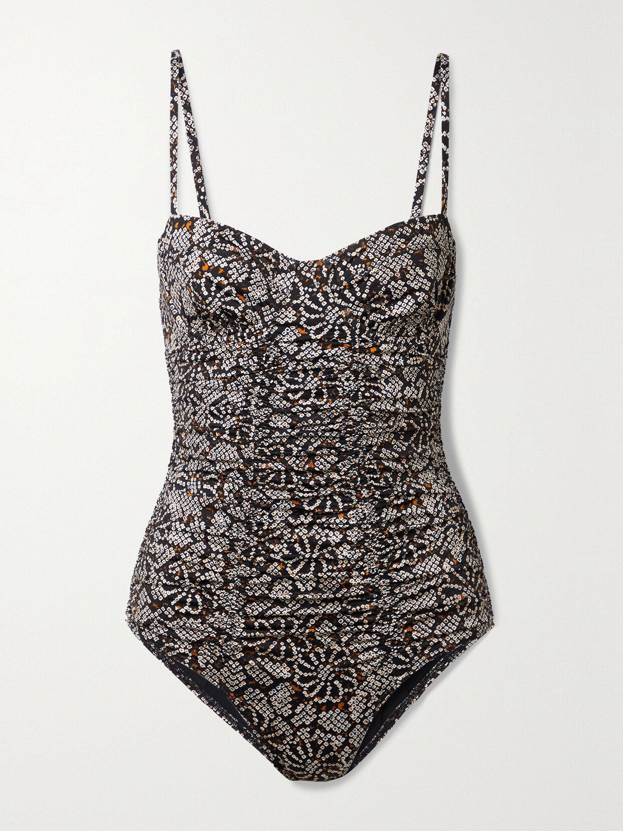 Ulla Johnson Bahia Printed Underwired Swimsuit