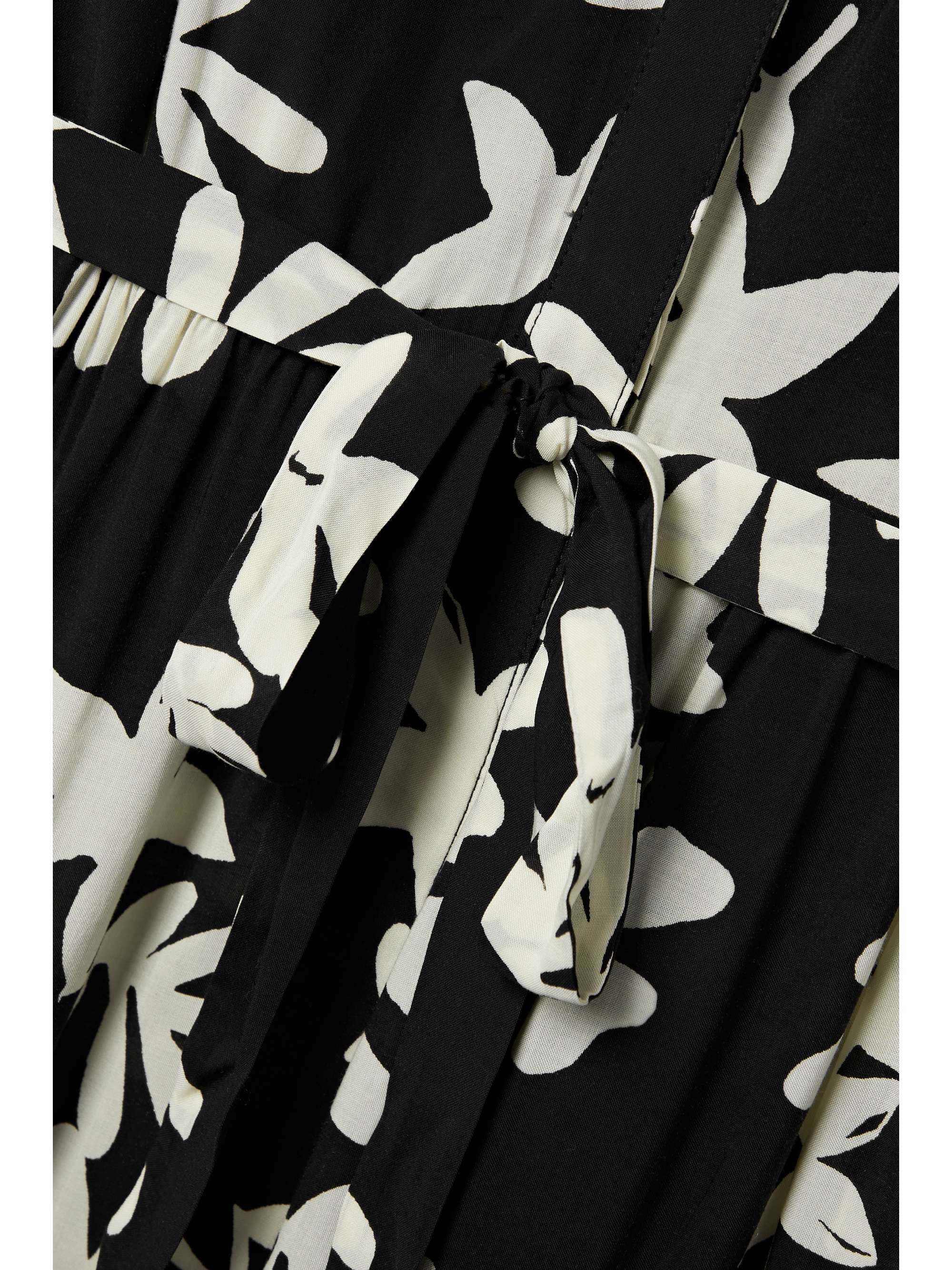 LEMLEM Sea floral-print crepe de chine maxi dress