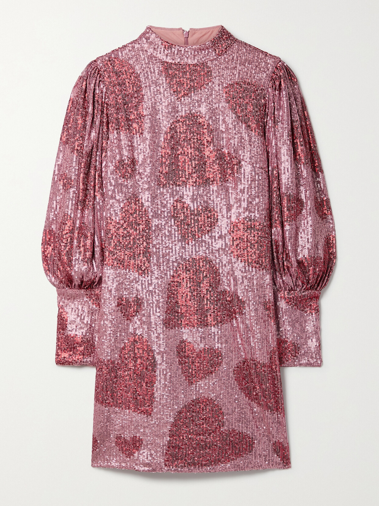 farm rio sequin dress FARM Rio Anthurium Flowers Sequined Slip Dress
