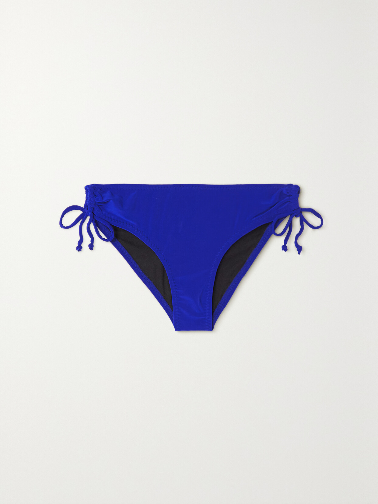 Norma Kamali Jason Side-tie Bikini Briefs In Cobalt Blue | ModeSens