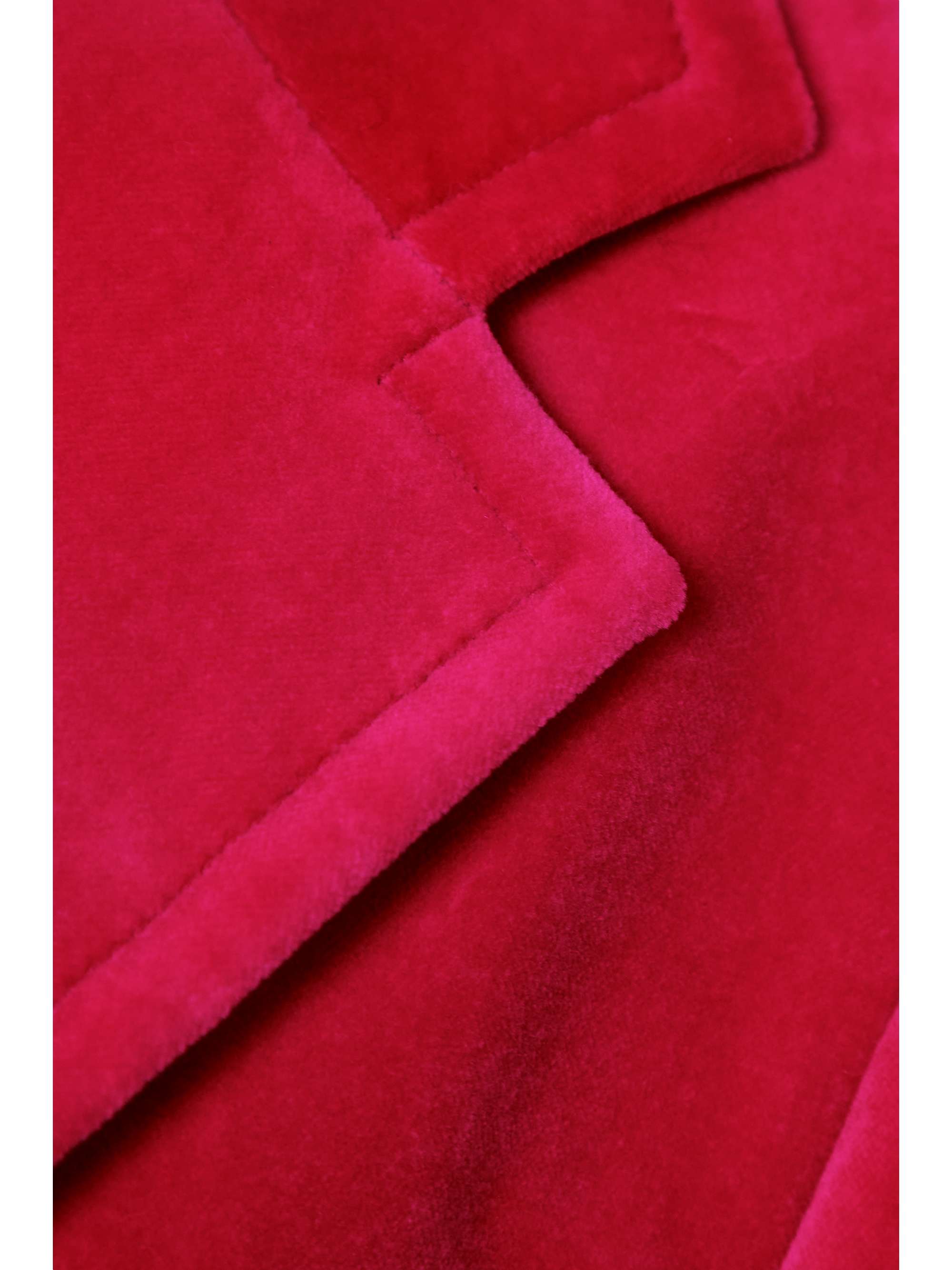 VICTORIA BECKHAM Stretch-cotton velvet blazer