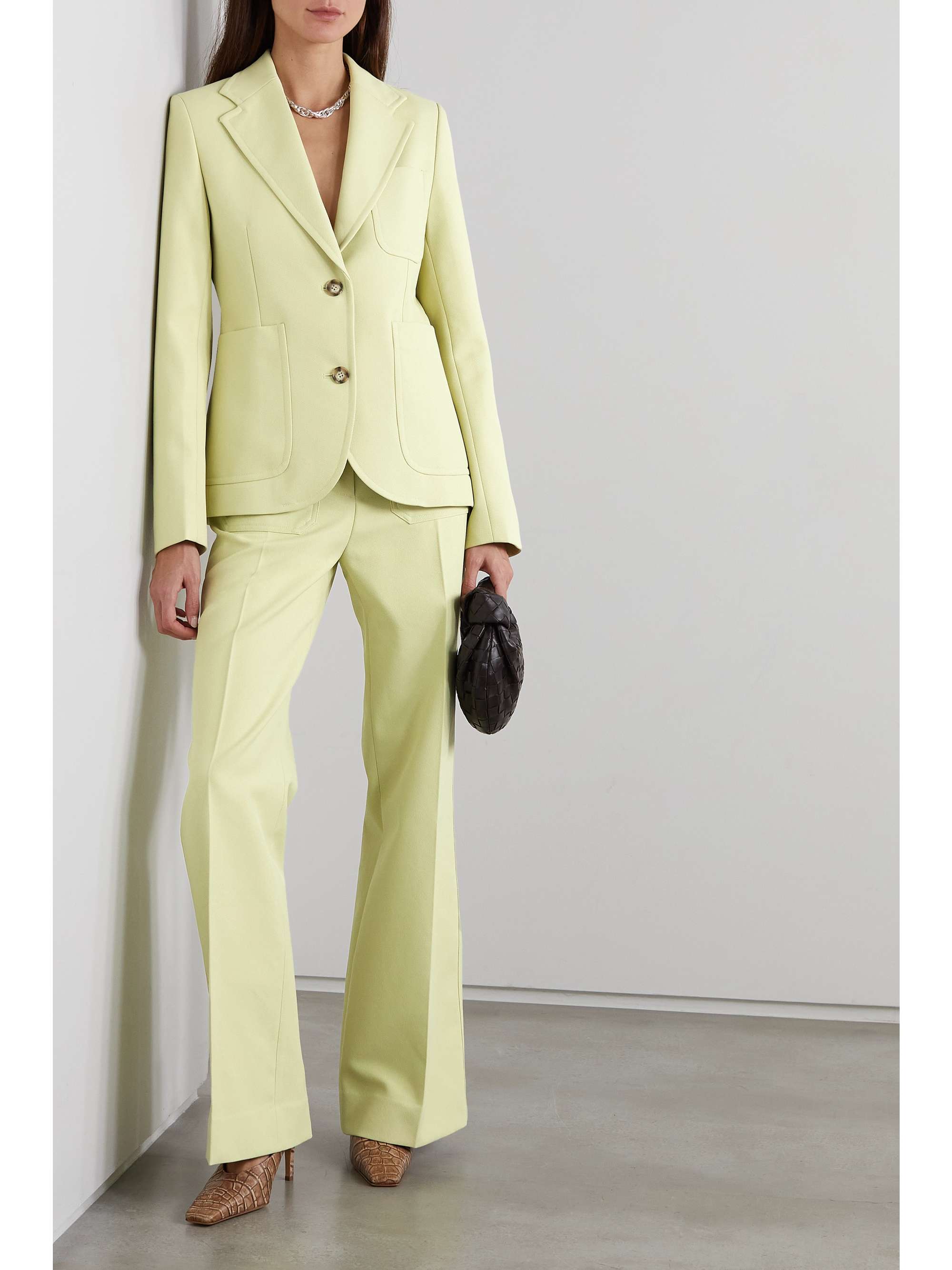 VICTORIA BECKHAM Gabardine blazer