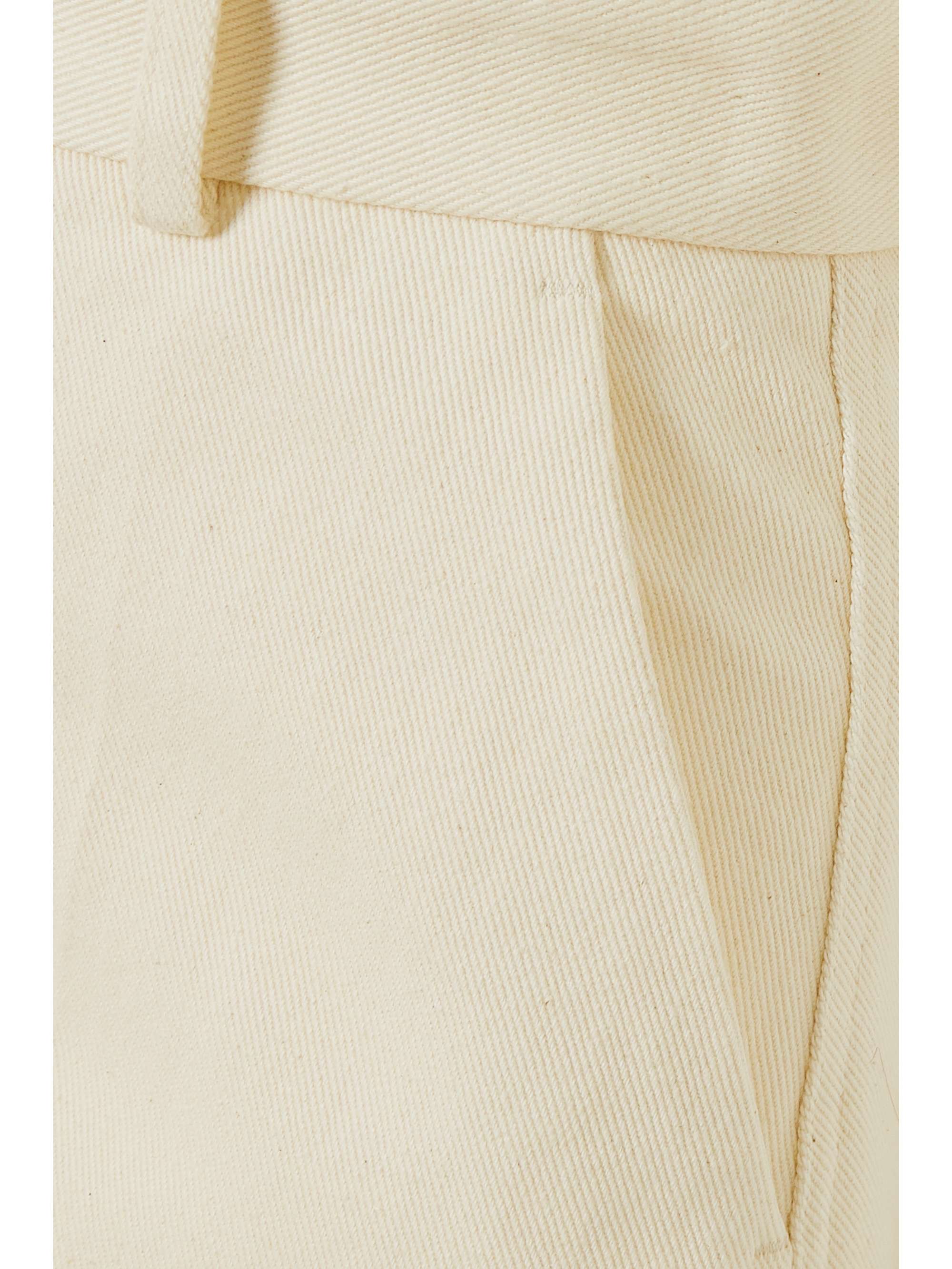 TOTEME Cotton-gabardine tapered pants