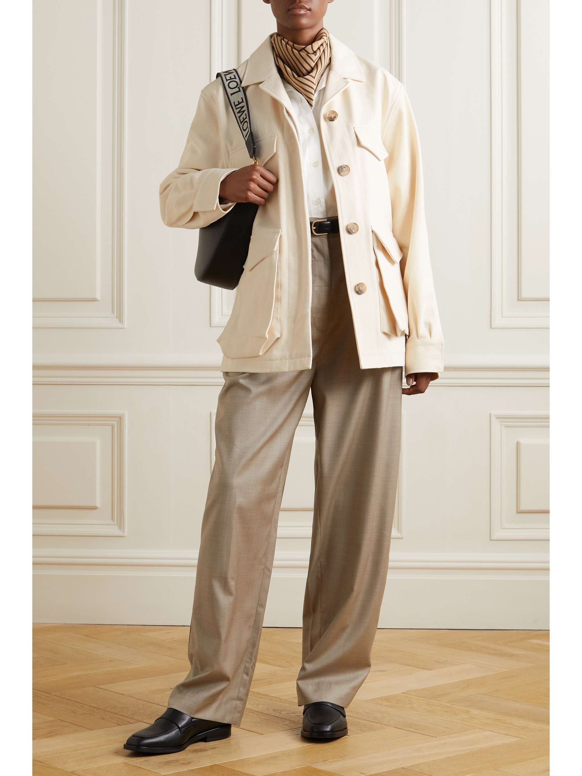 TOTEME Organic cotton-twill jacket