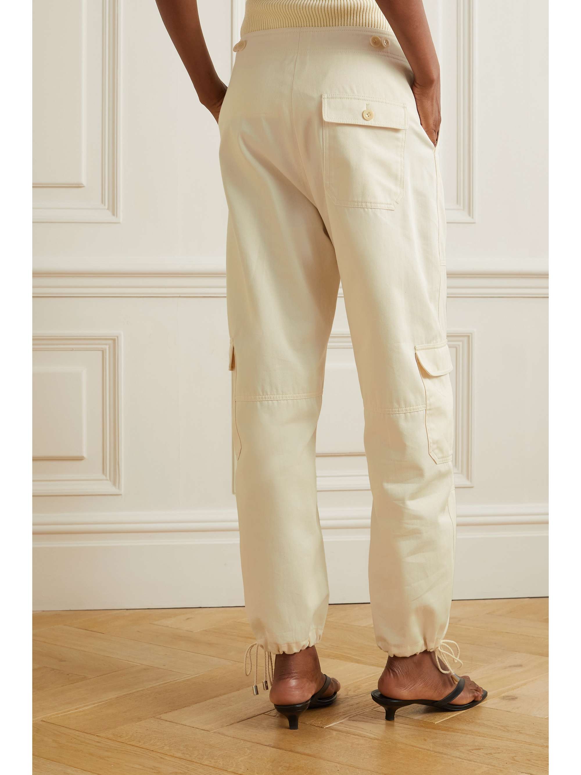 TOTEME Organic cotton-twill cargo pants