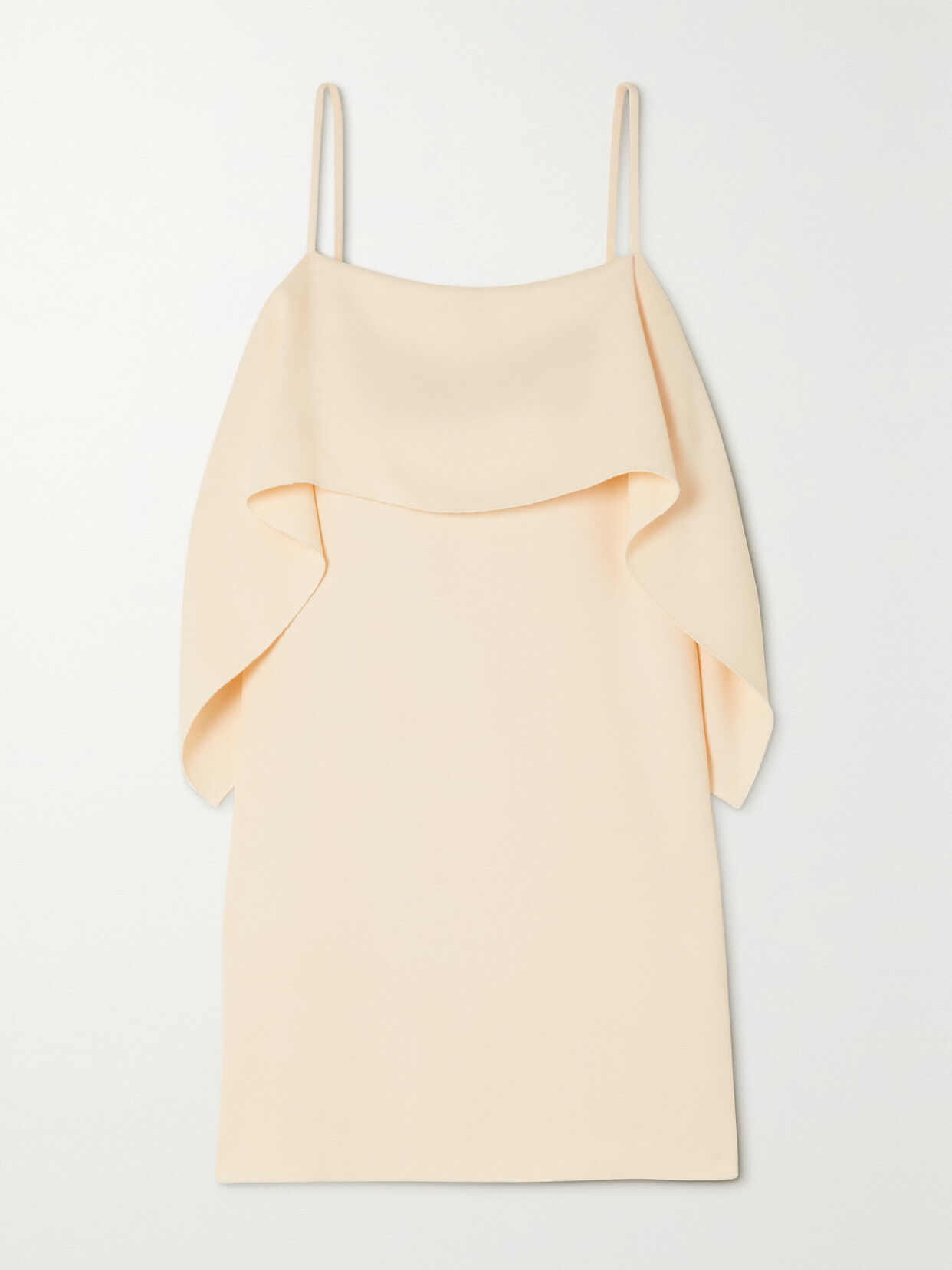 TOTÊME DRAPED RIBBED-JERSEY CAMISOLE