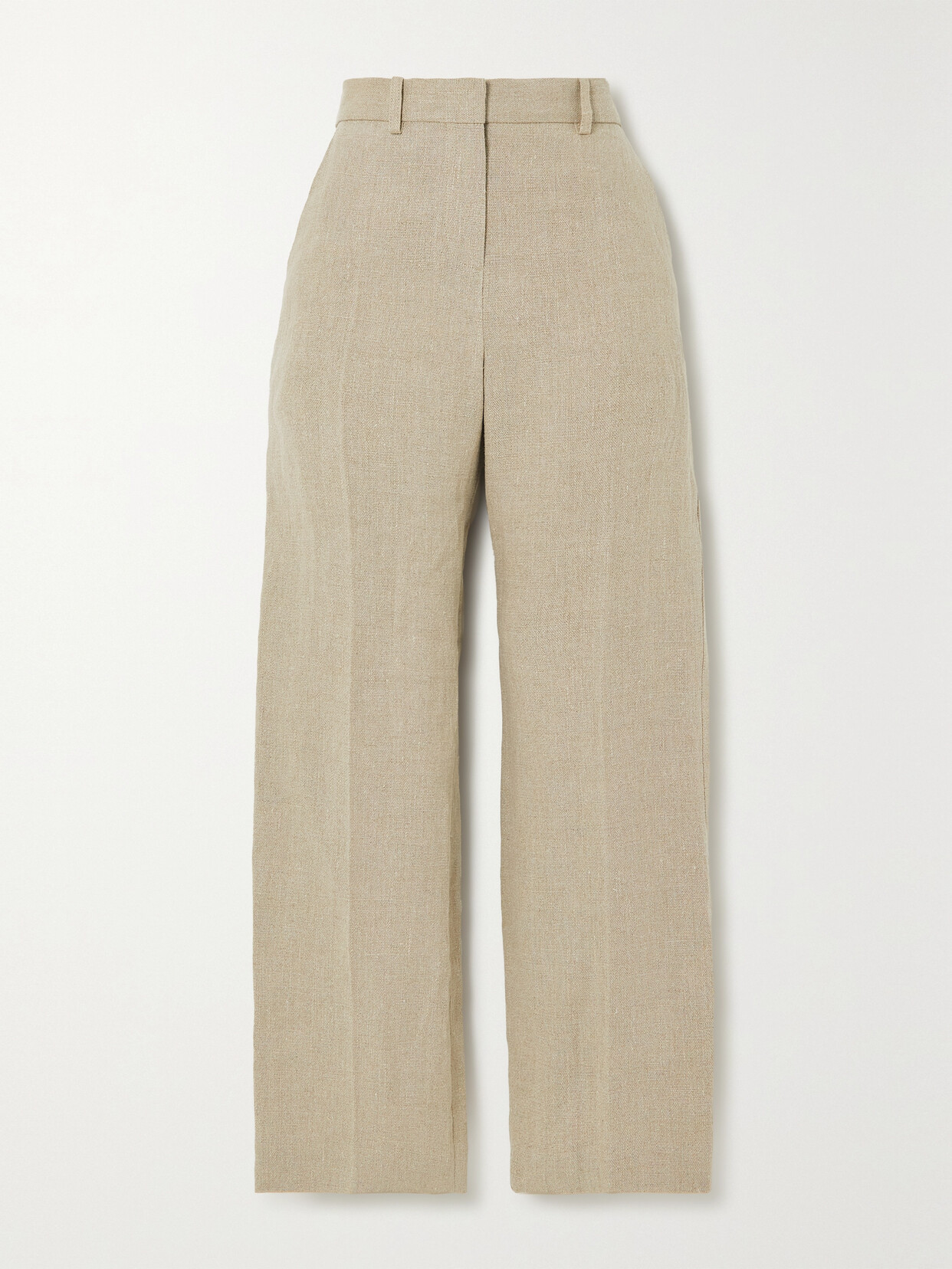 TOTEME - Linen Wide-leg Pants - Neutrals