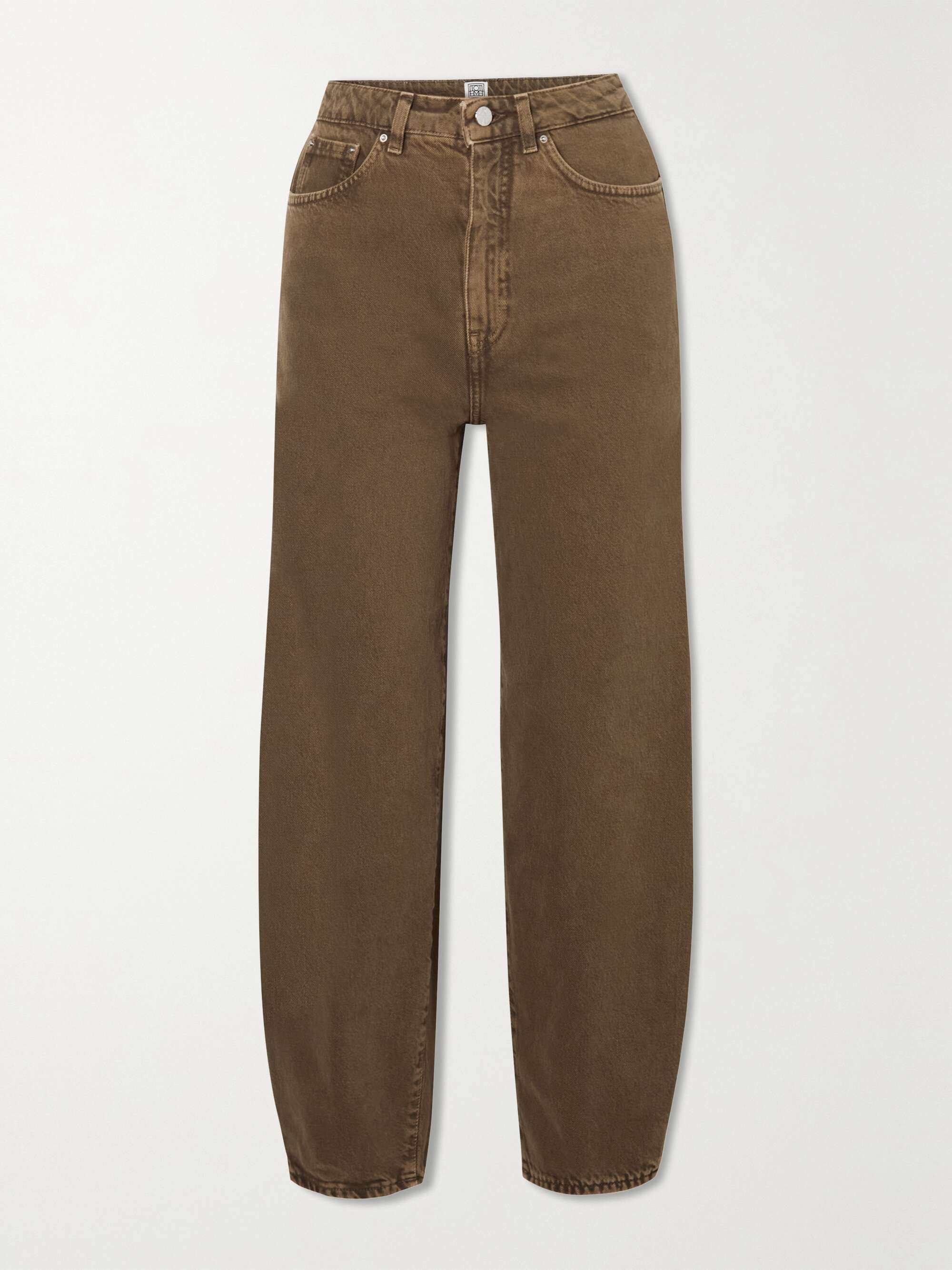 【TOTEME】barrel organic high-rise straight-leg ジーンズ TOTEME | Barrel Organic High-Rise Straight-Leg Jeans