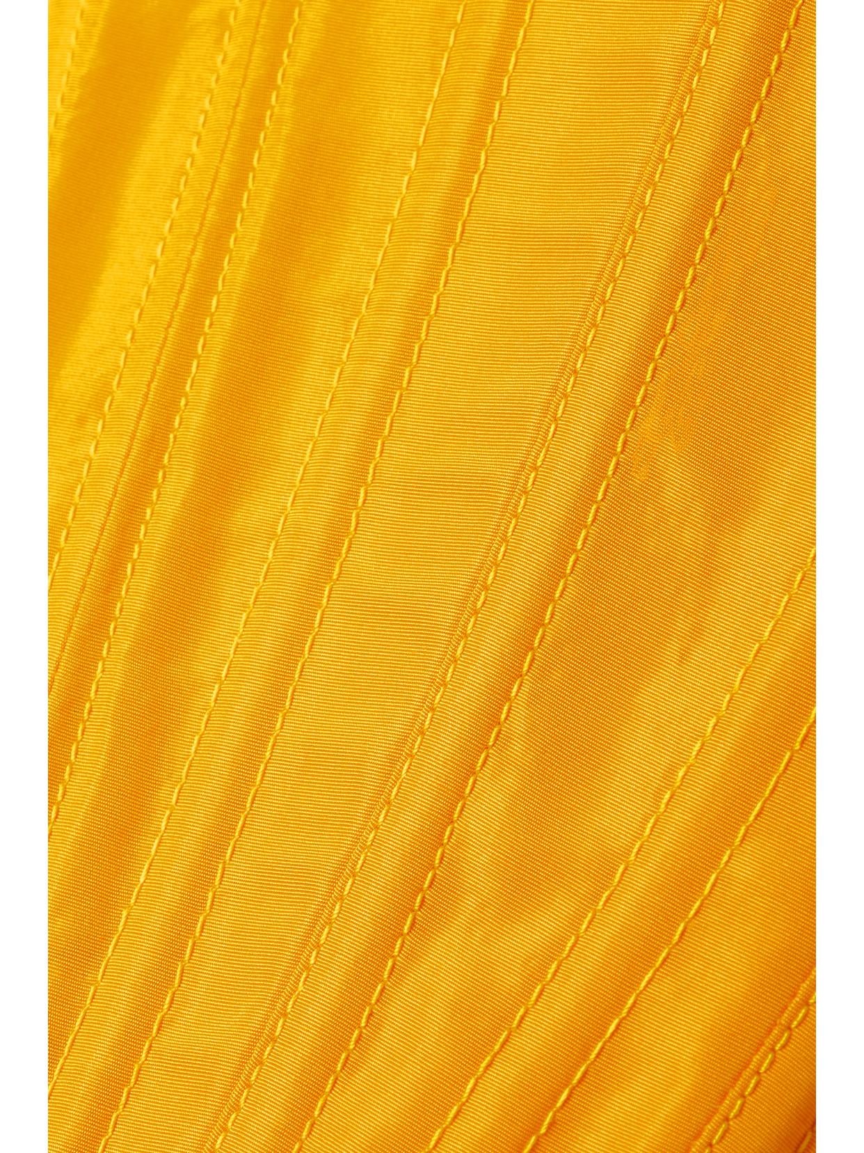 Silk-Faille Bustier Top