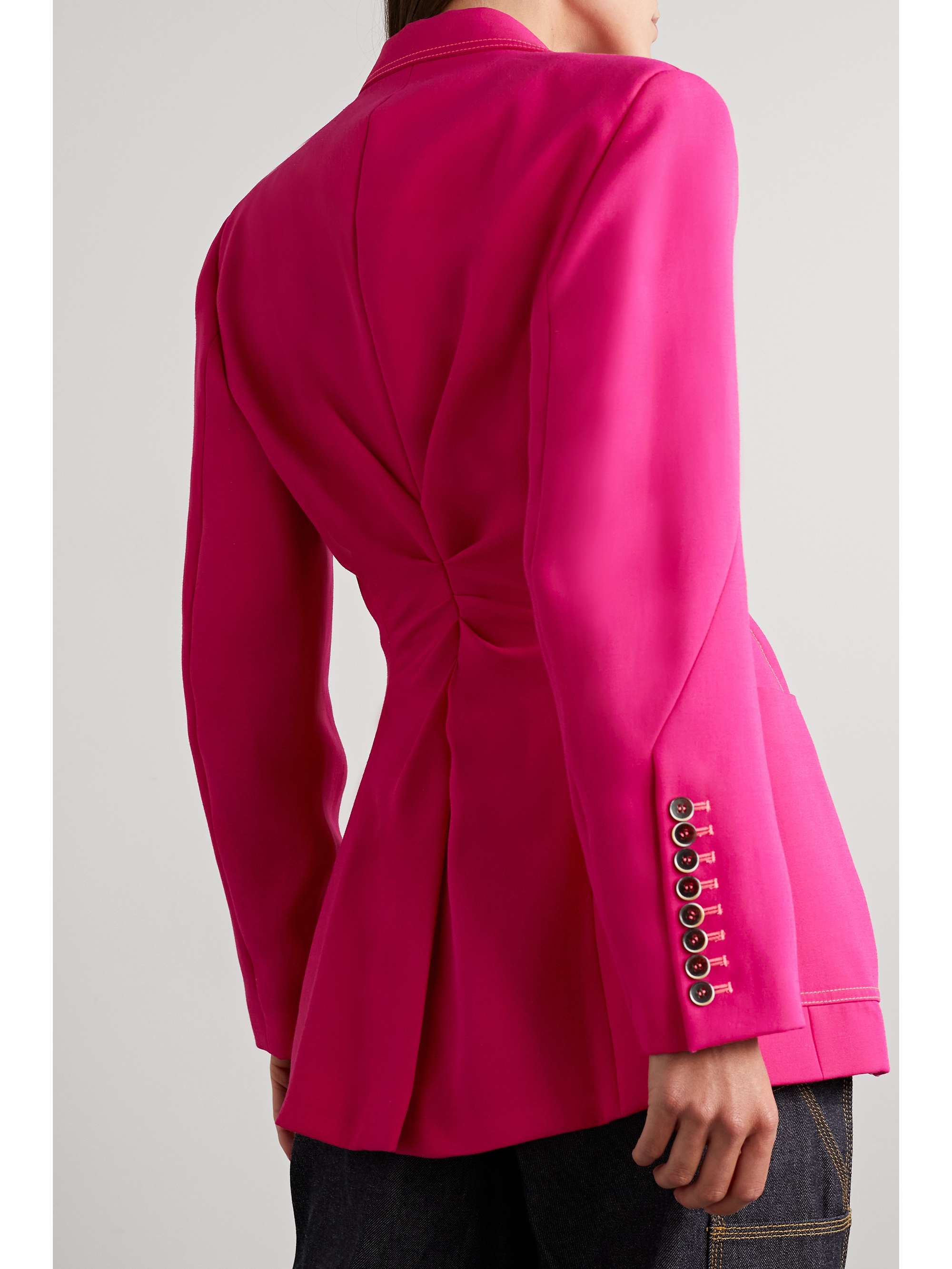 CHRISTOPHER JOHN ROGERS Crepe blazer