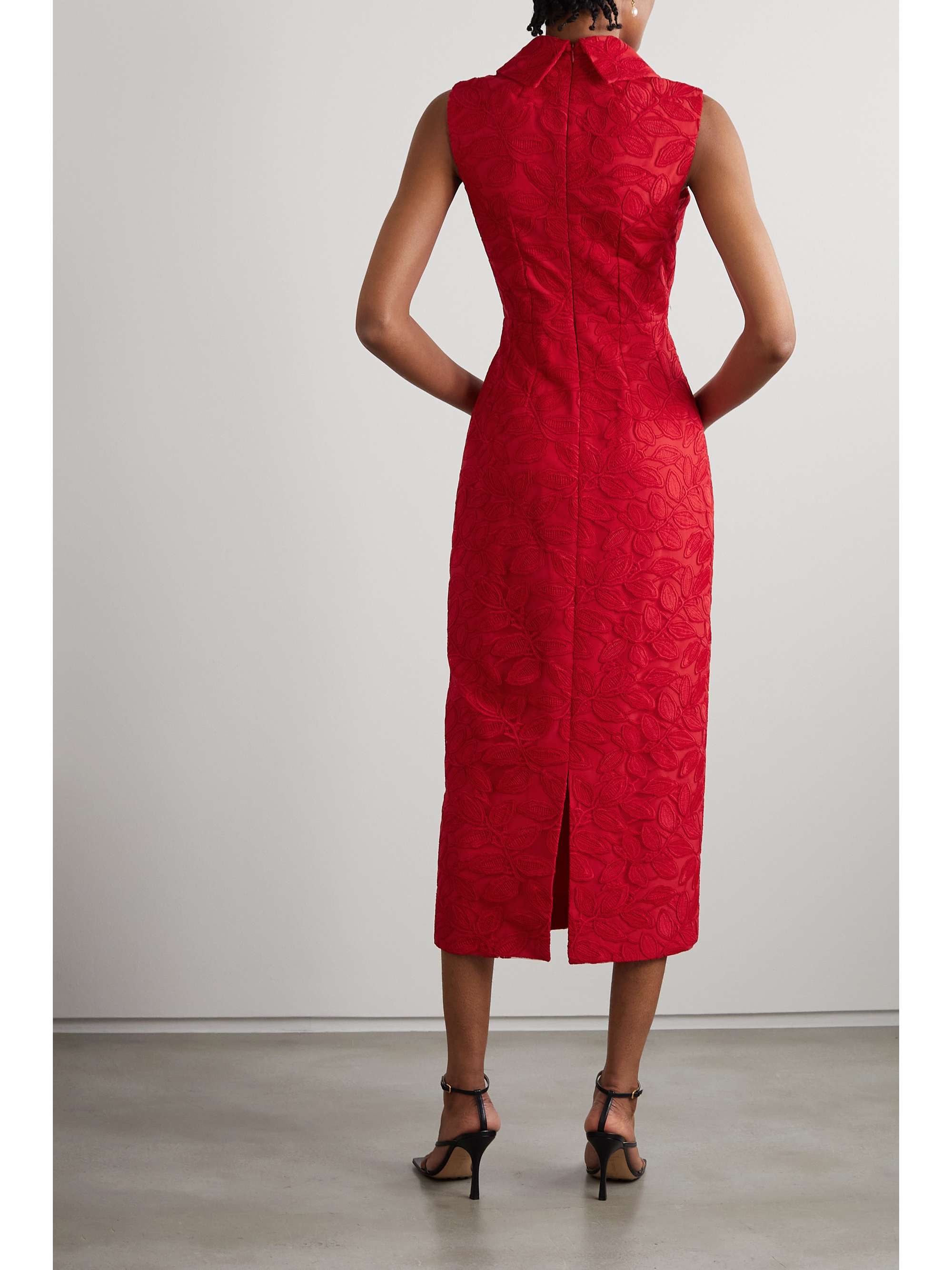EMILIA WICKSTEAD Mason corded-lace maxi dress