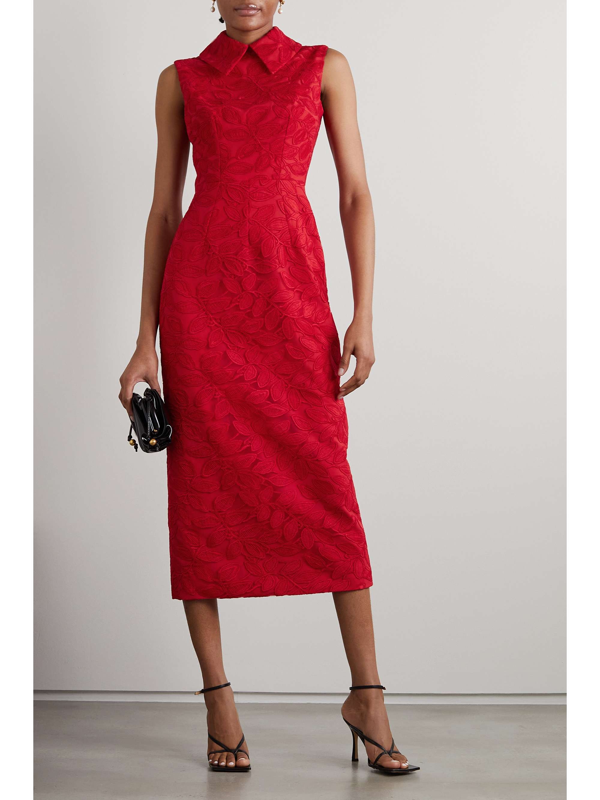EMILIA WICKSTEAD Mason corded-lace maxi dress