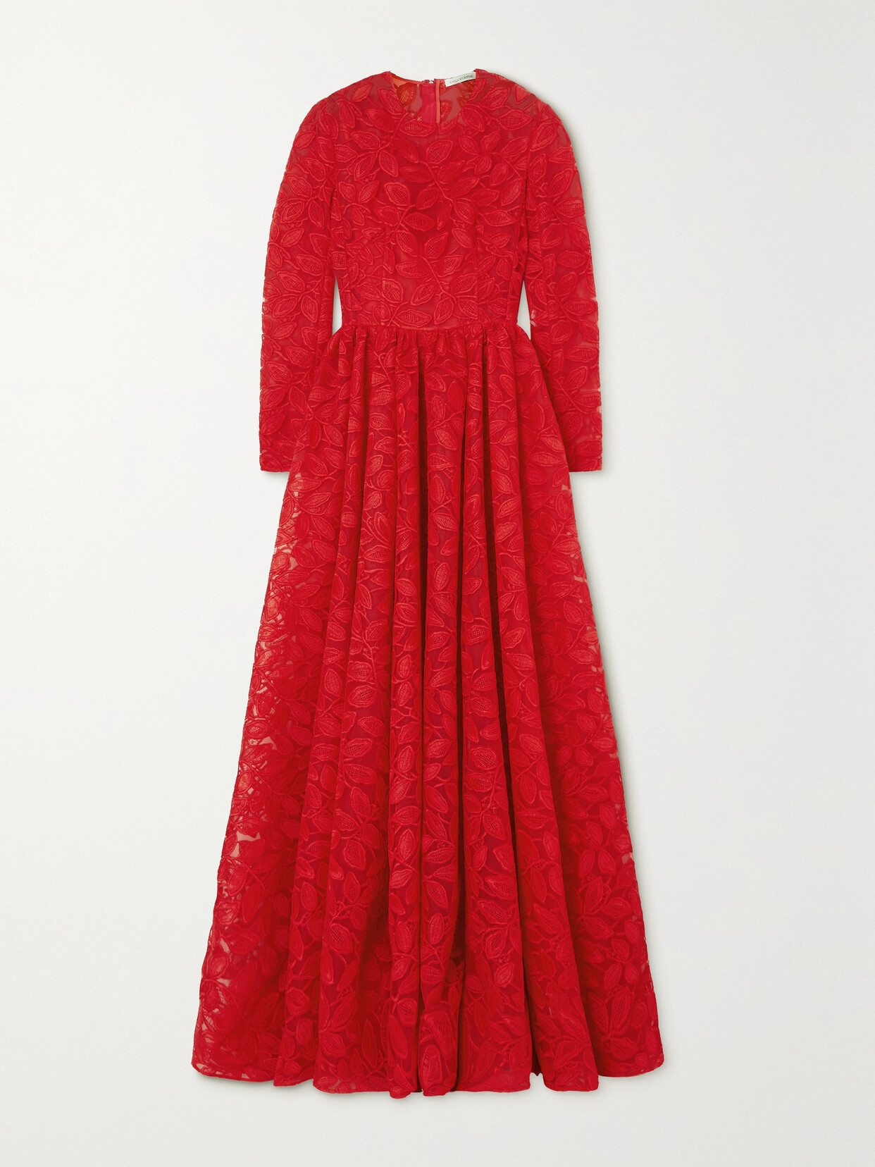 Emilia Wickstead Annette Tulle And Corded Lace Gown