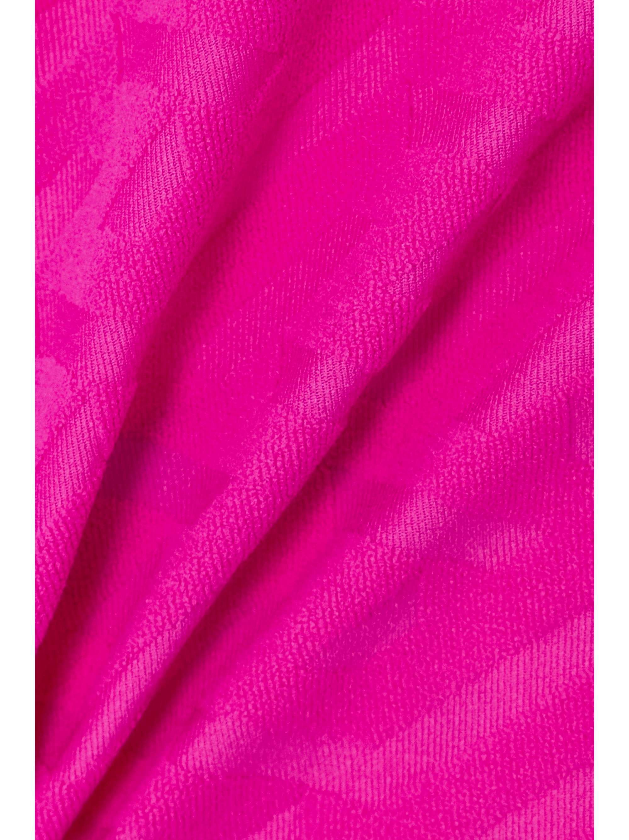 VERSACE La Greca stretch-terry mini dress