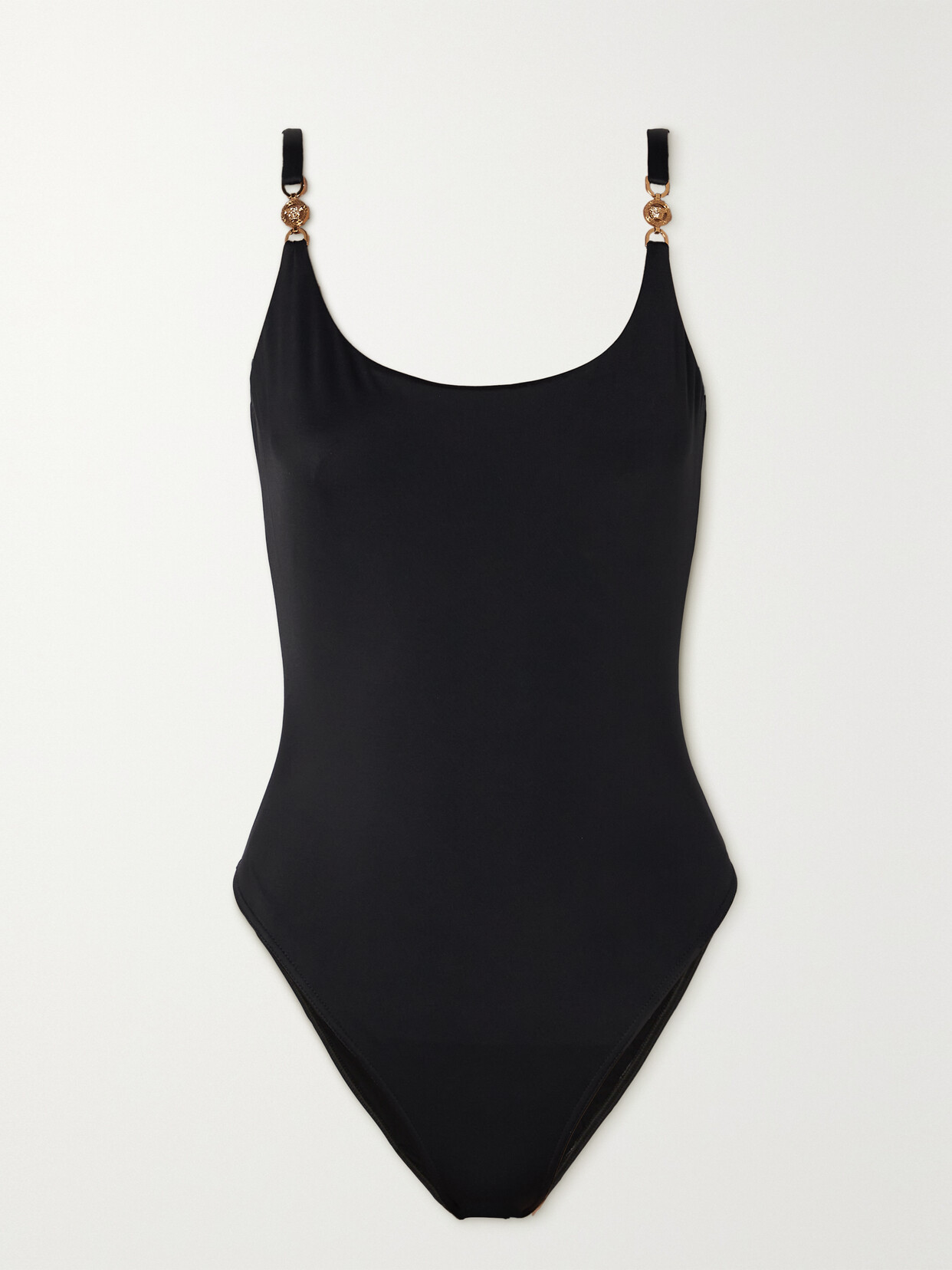 Versace - Embellished Swimsuit - Black