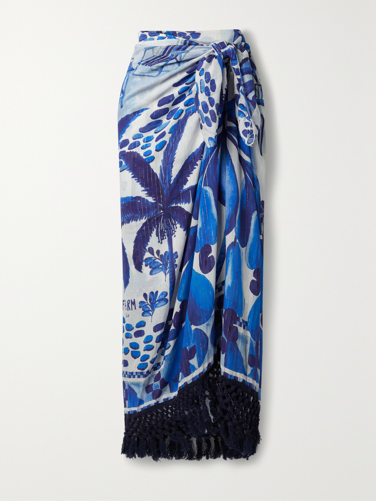 Farm Rio - Fringed Printed...