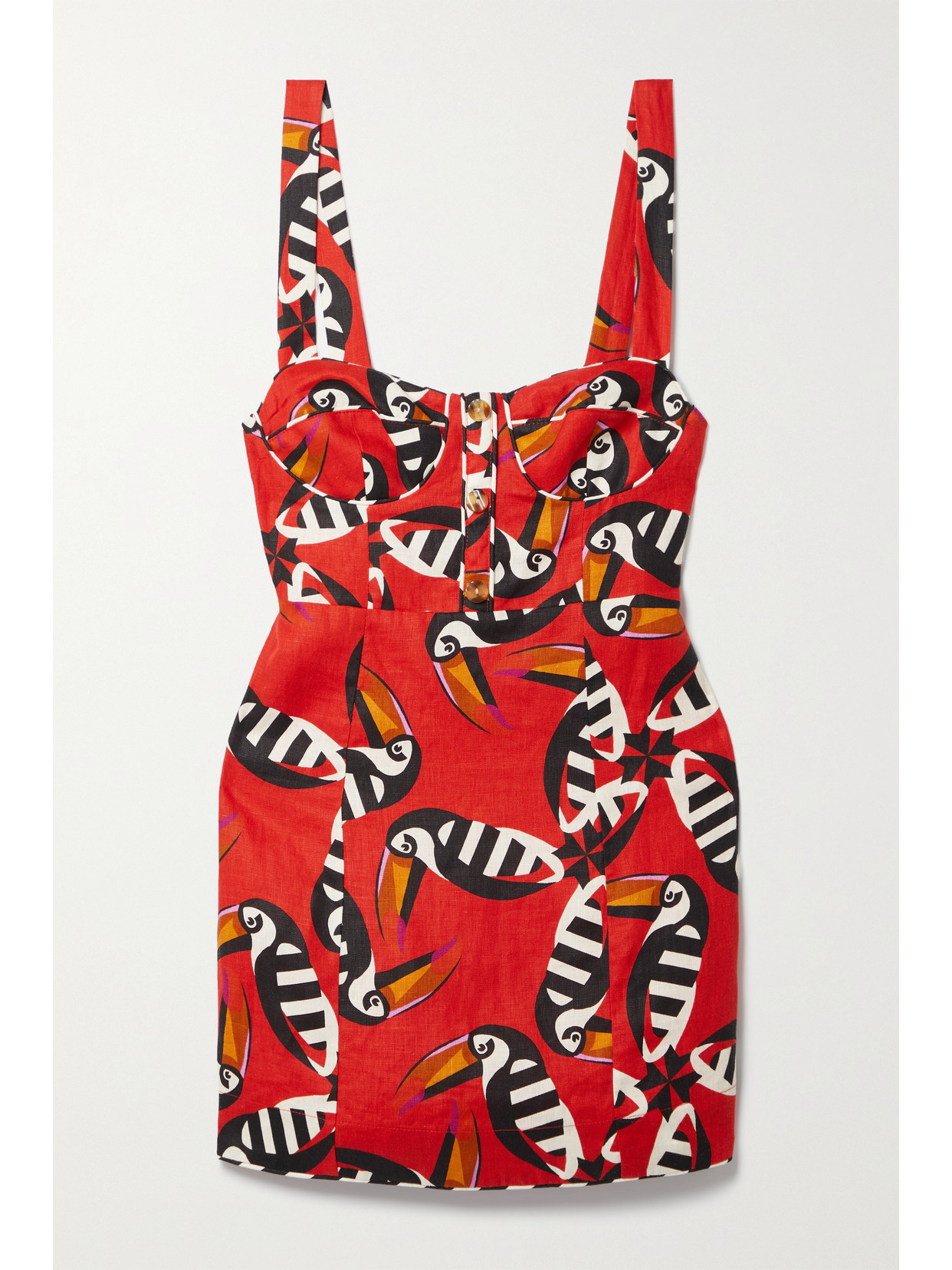 Farm Rio - Printed Linen Mini...