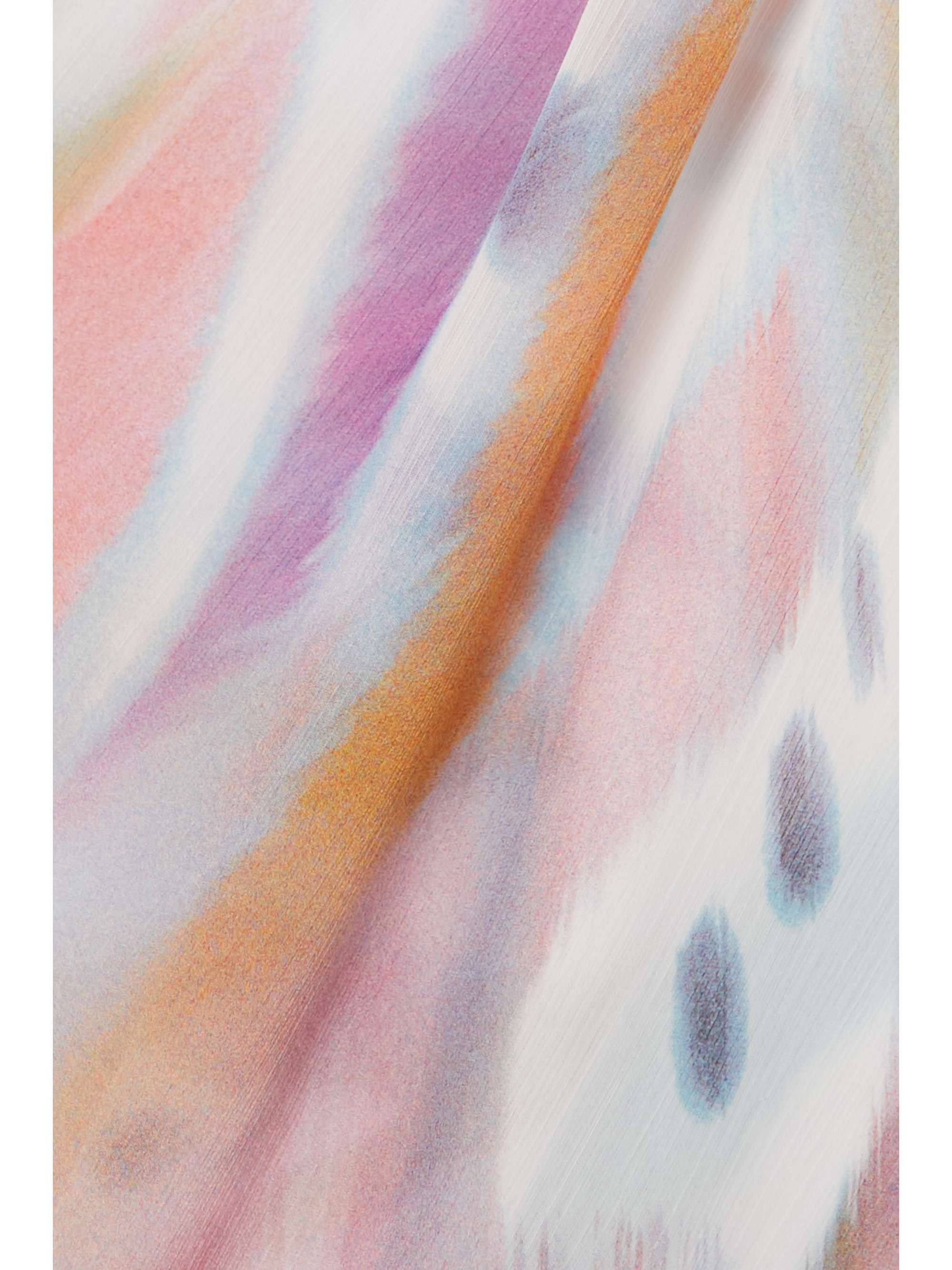 ETRO Belted printed voile maxi dress