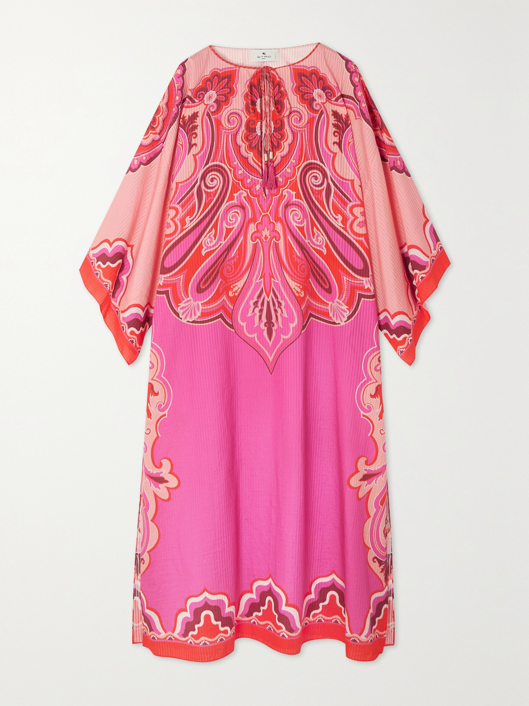Etro Paisley-print cotton and silk-blend kaftan thumbnail