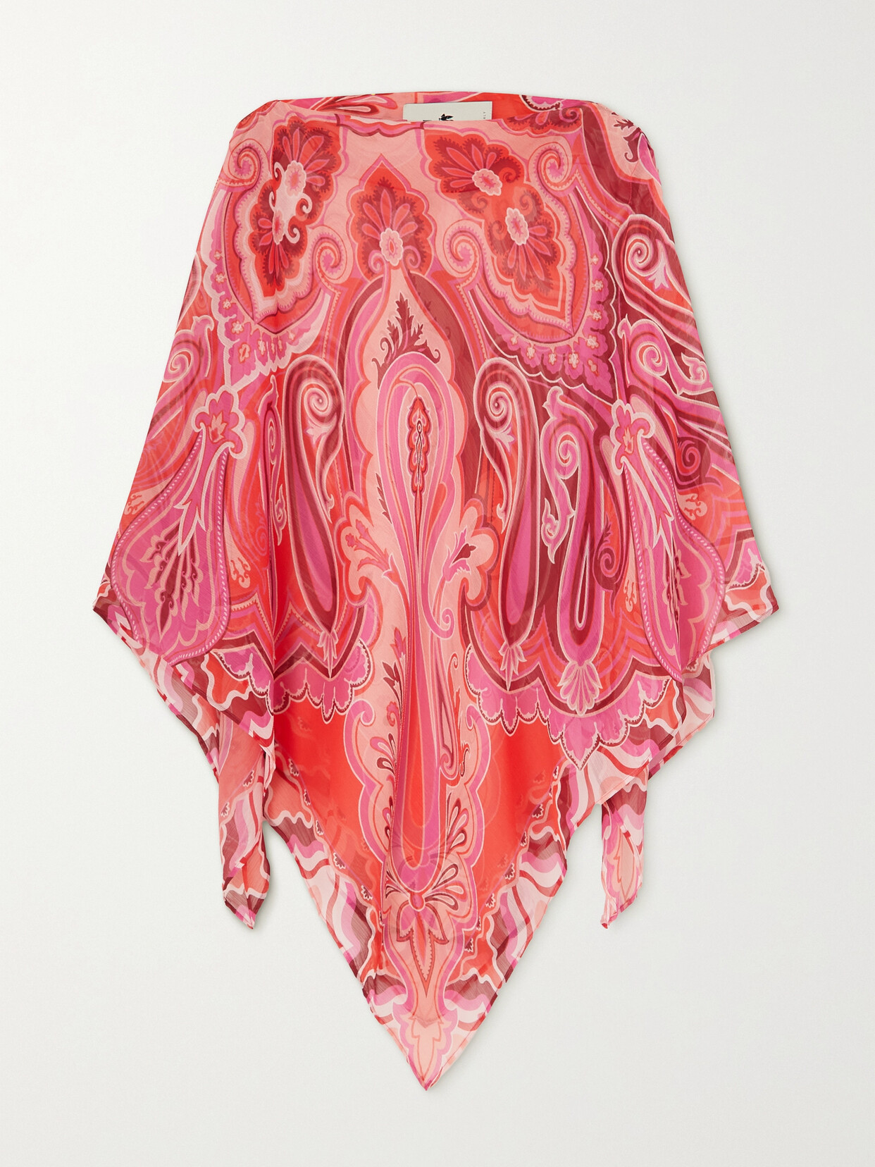 ETRO PAISLEY-PRINT CREPON COVERUP