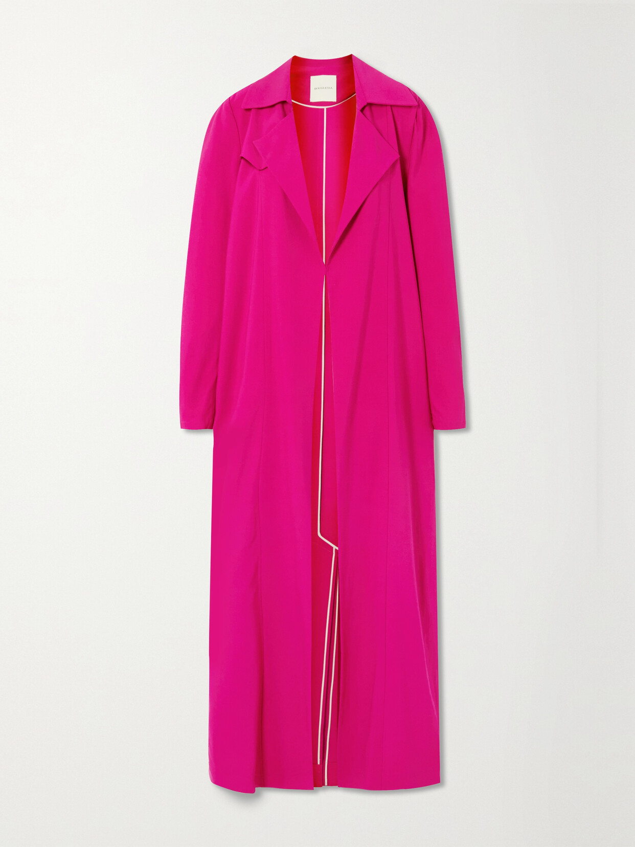 Bouguessa - Laura Woven Trench Coat - Pink