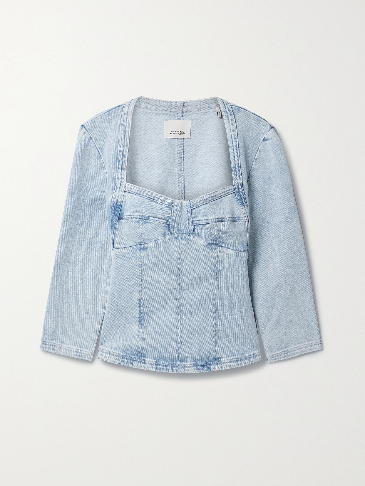 Isabel Marant - Vanio Denim Top - Blue