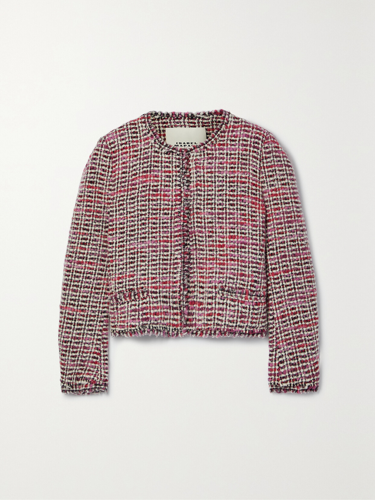 Isabel Marant - Pully Wool-blend Tweed Jacket - Pink