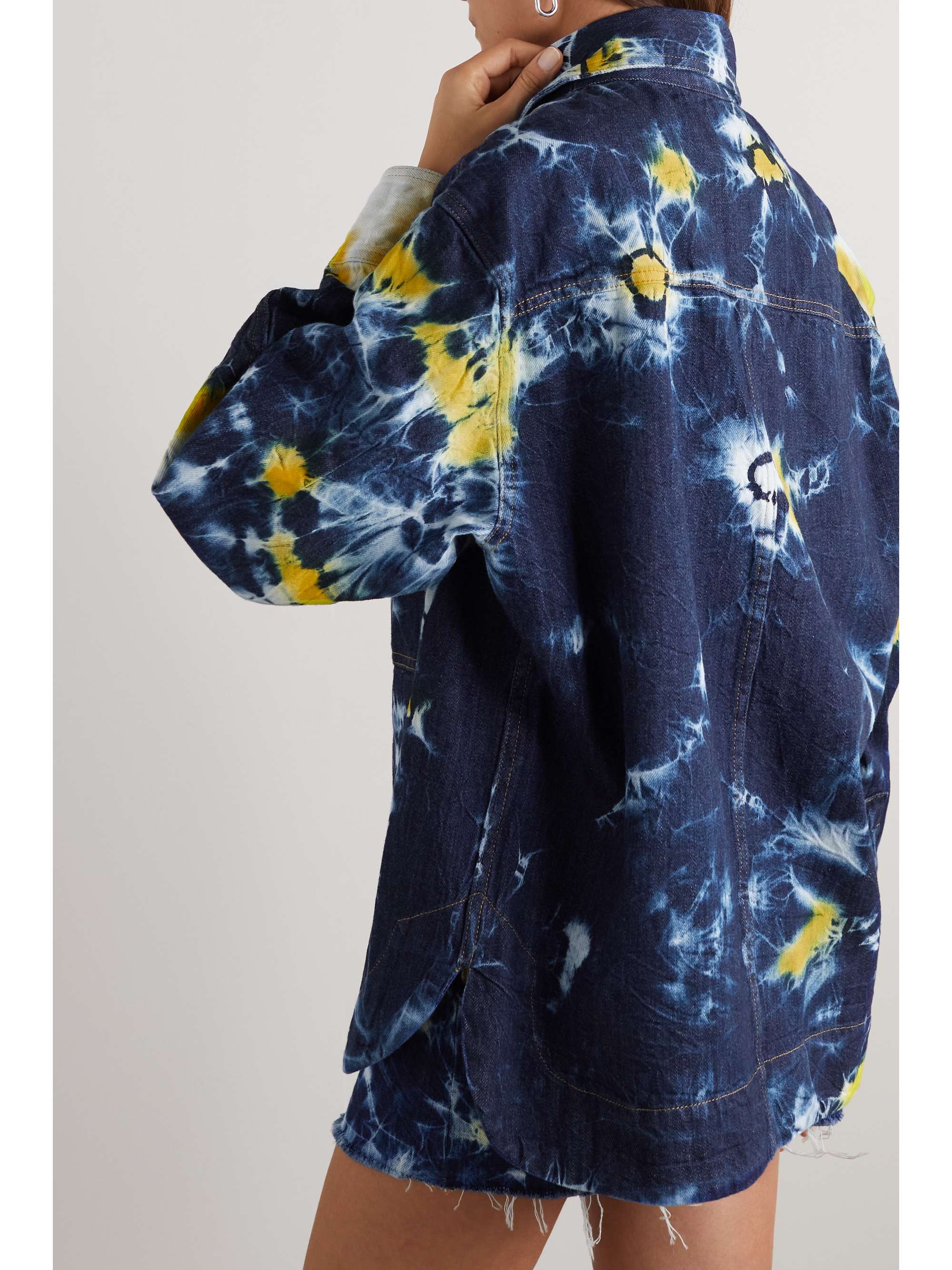 ALANUI Moonrise tie-dyed denim jacket