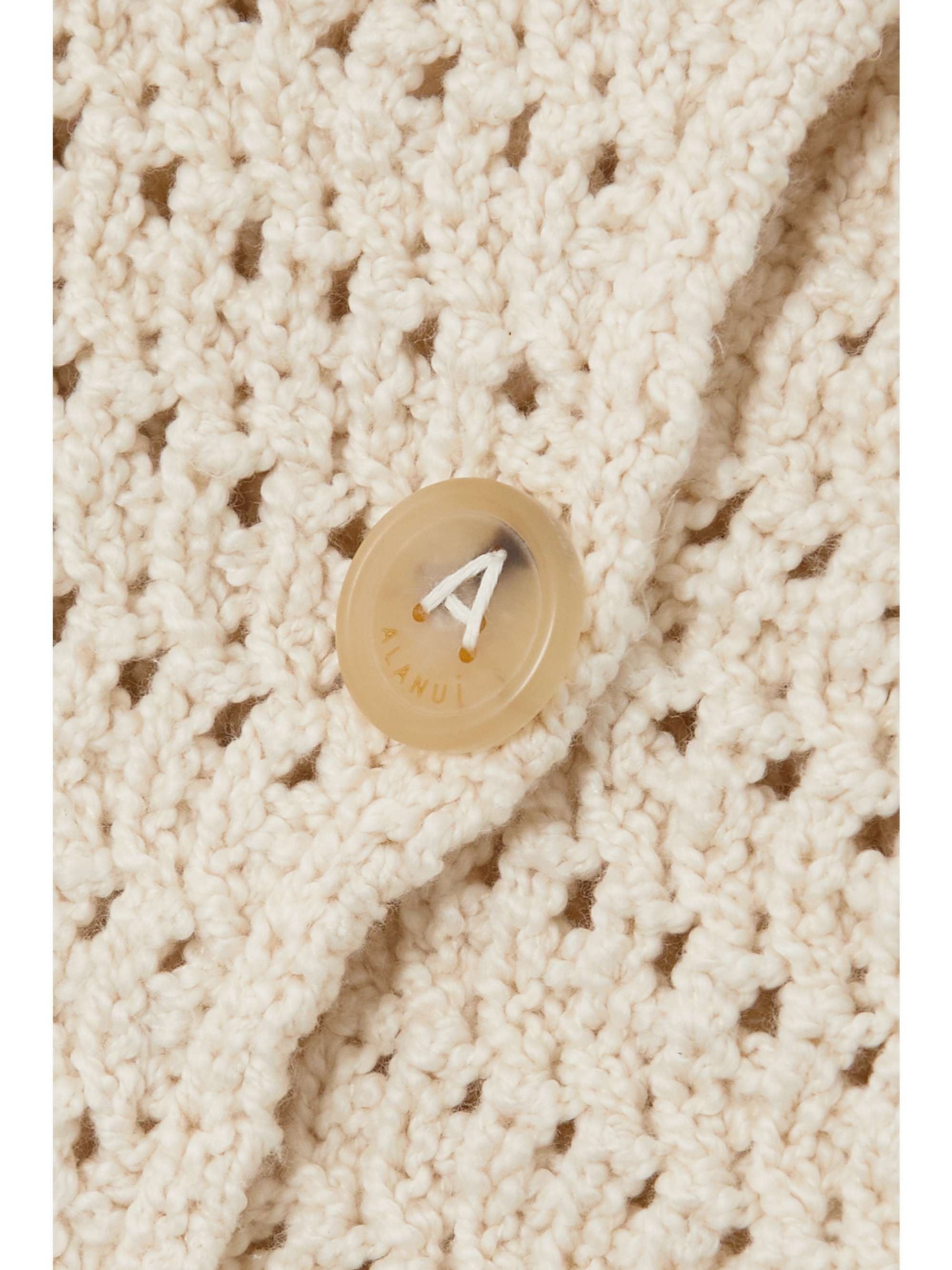 ALANUI Daisy crocheted cotton jacket