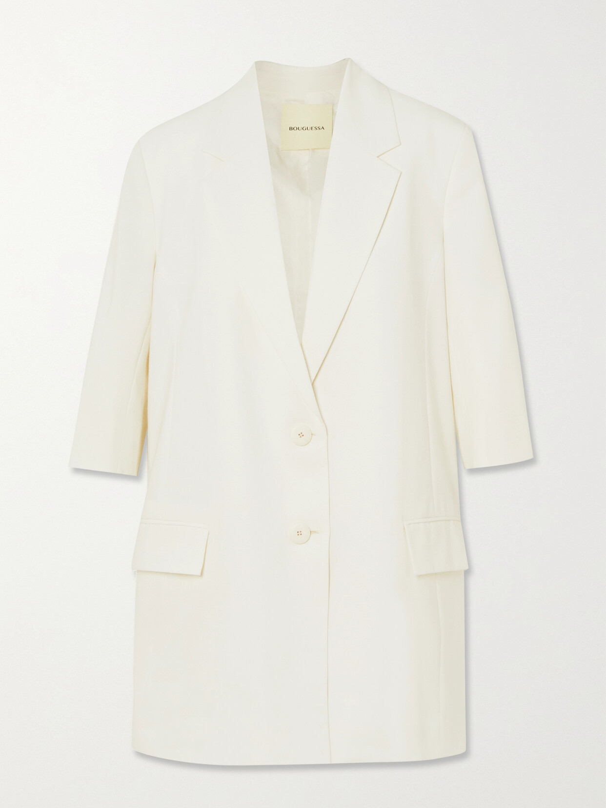 Bouguessa - Martina Crepe Blazer - Off-white