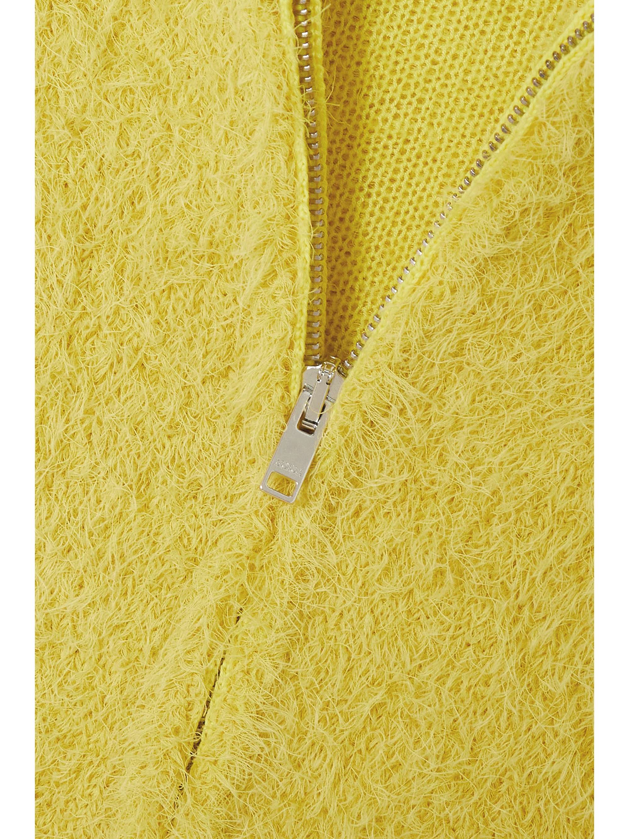 ISABEL MARANT Pamina brushed cotton-blend cardigan