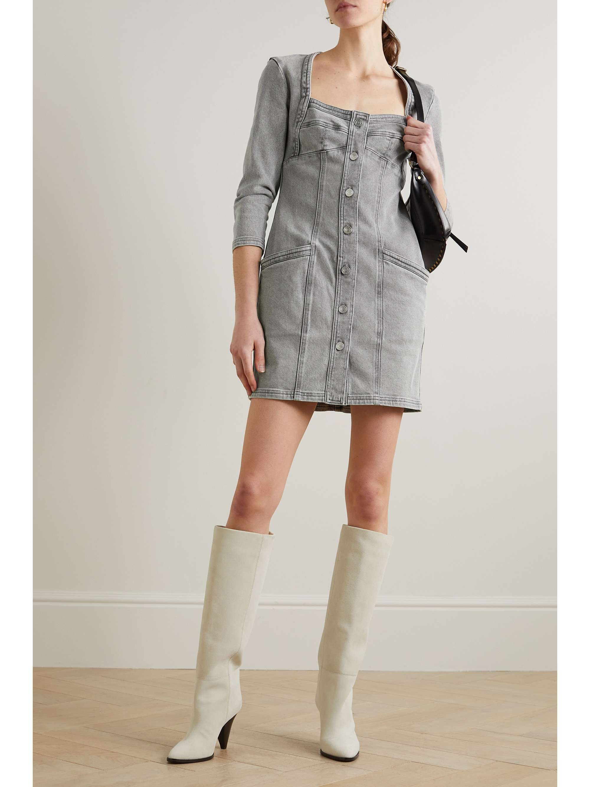 ISABEL MARANT Mini-robe en jean Vona