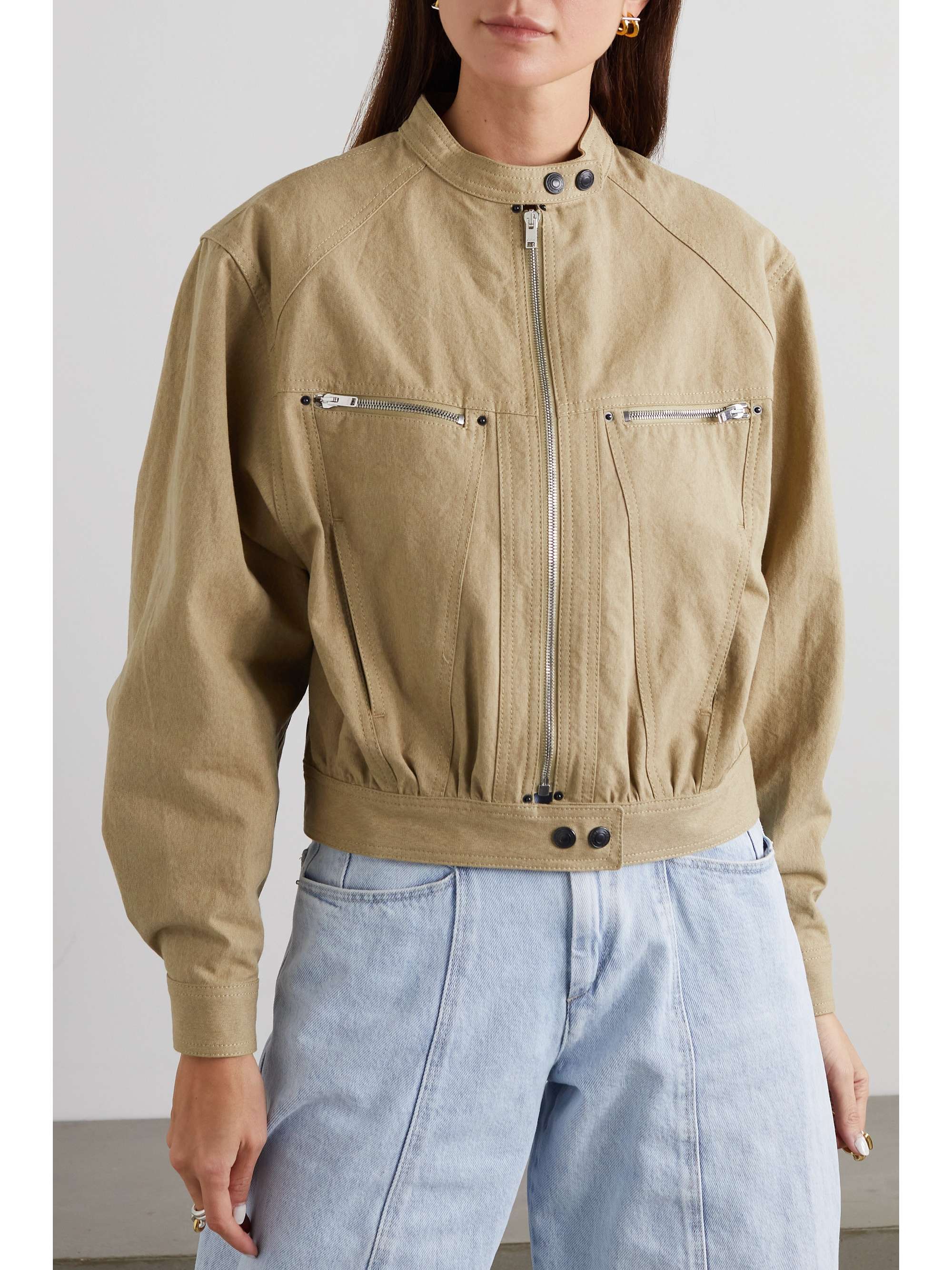ISABEL MARANT Veste en serge de coton Tamara