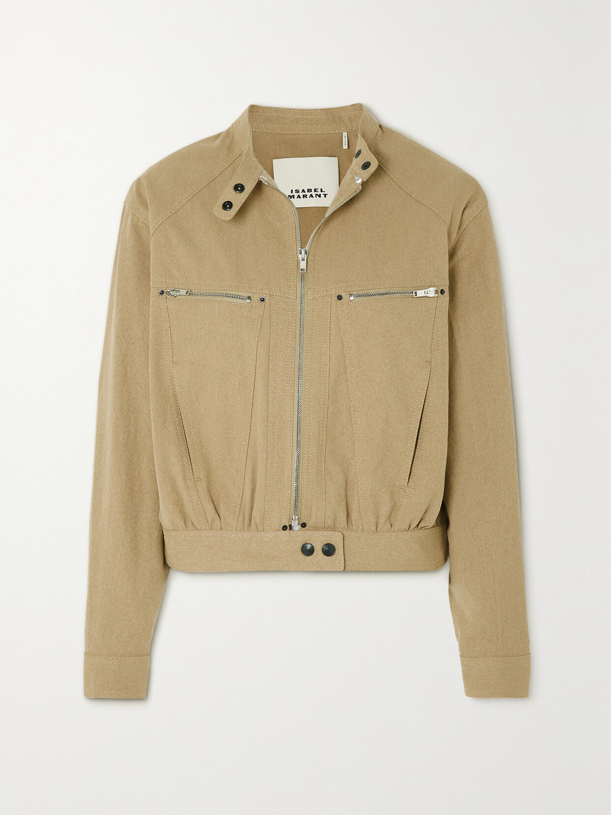 Isabel Marant - Tamara Cotton-twill Jacket - Green