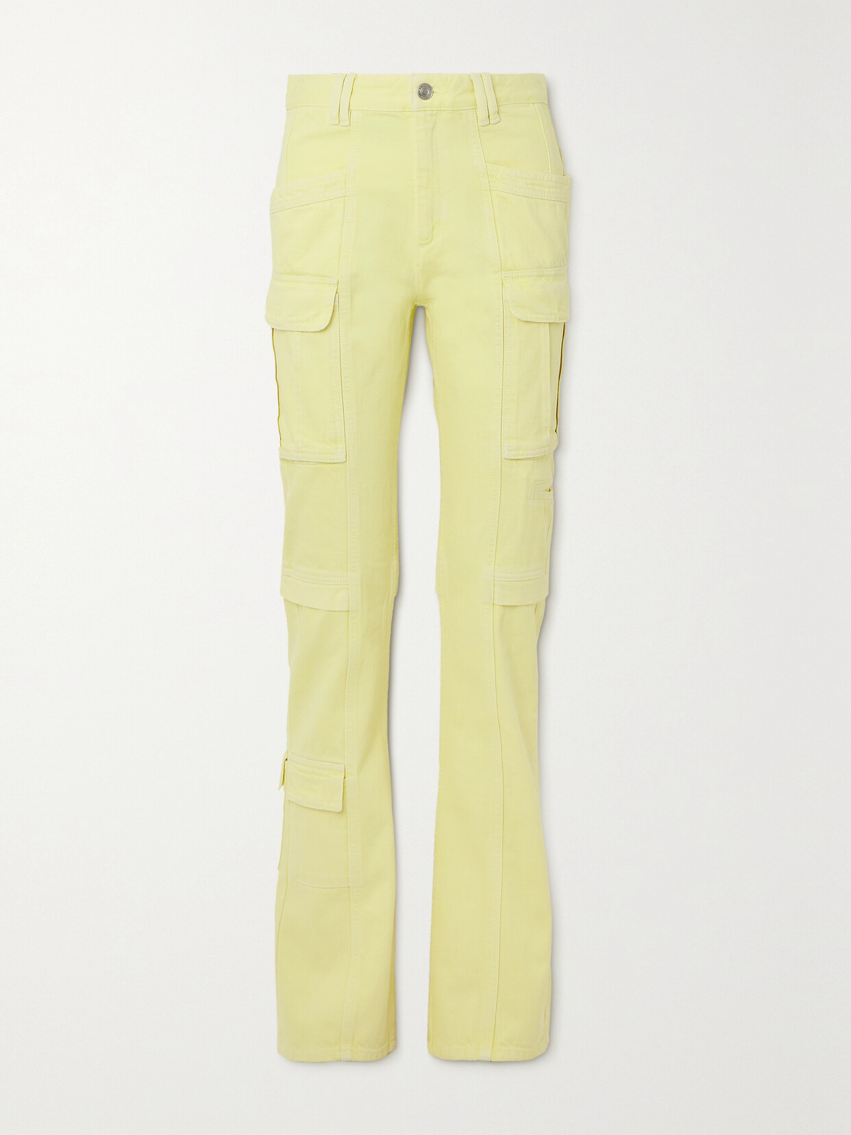 Isabel Marant - Vokayo High-rise Straight-leg Jeans - Yellow