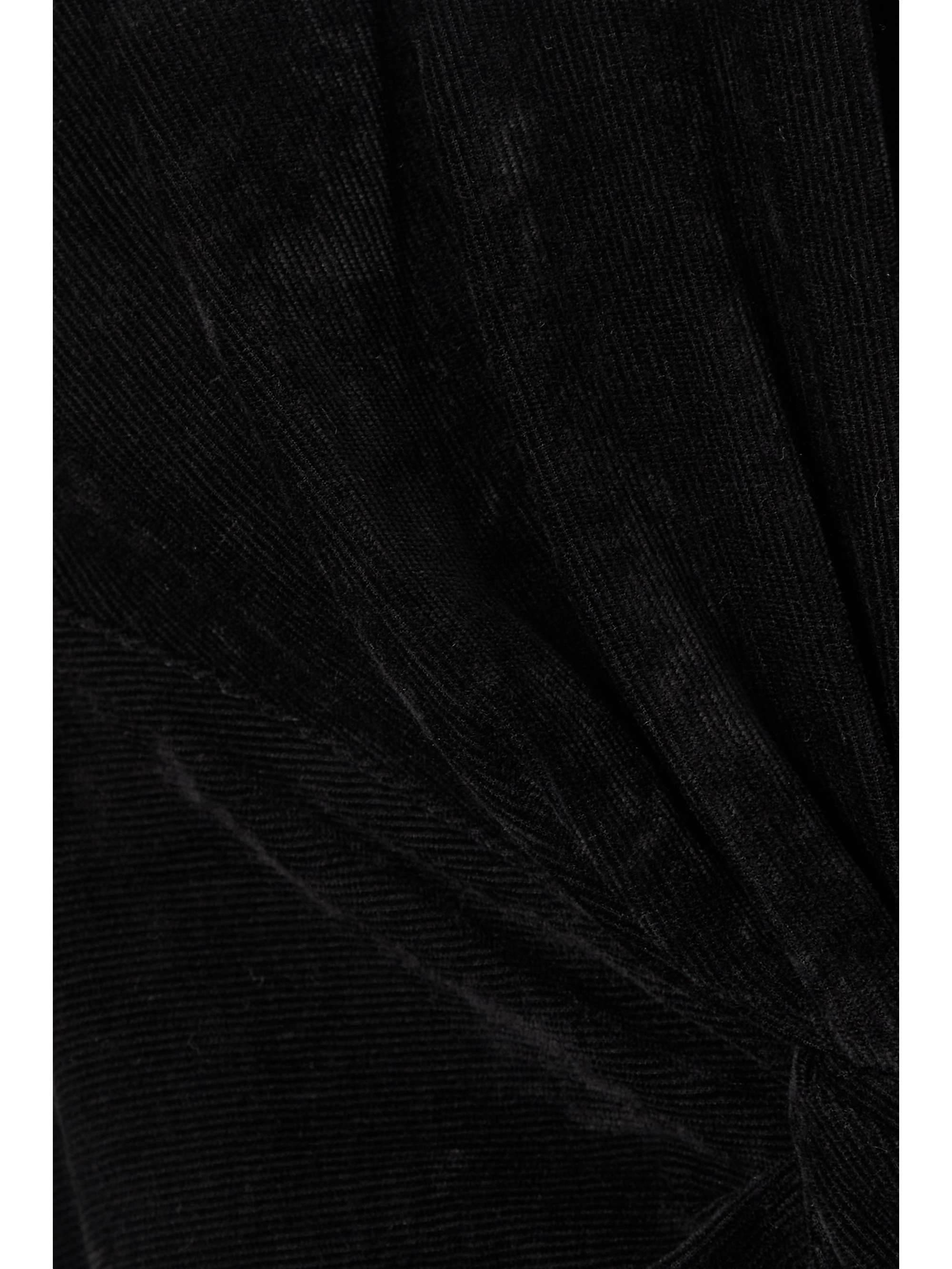 ISABEL MARANT Havena twist-front velvet midi dress
