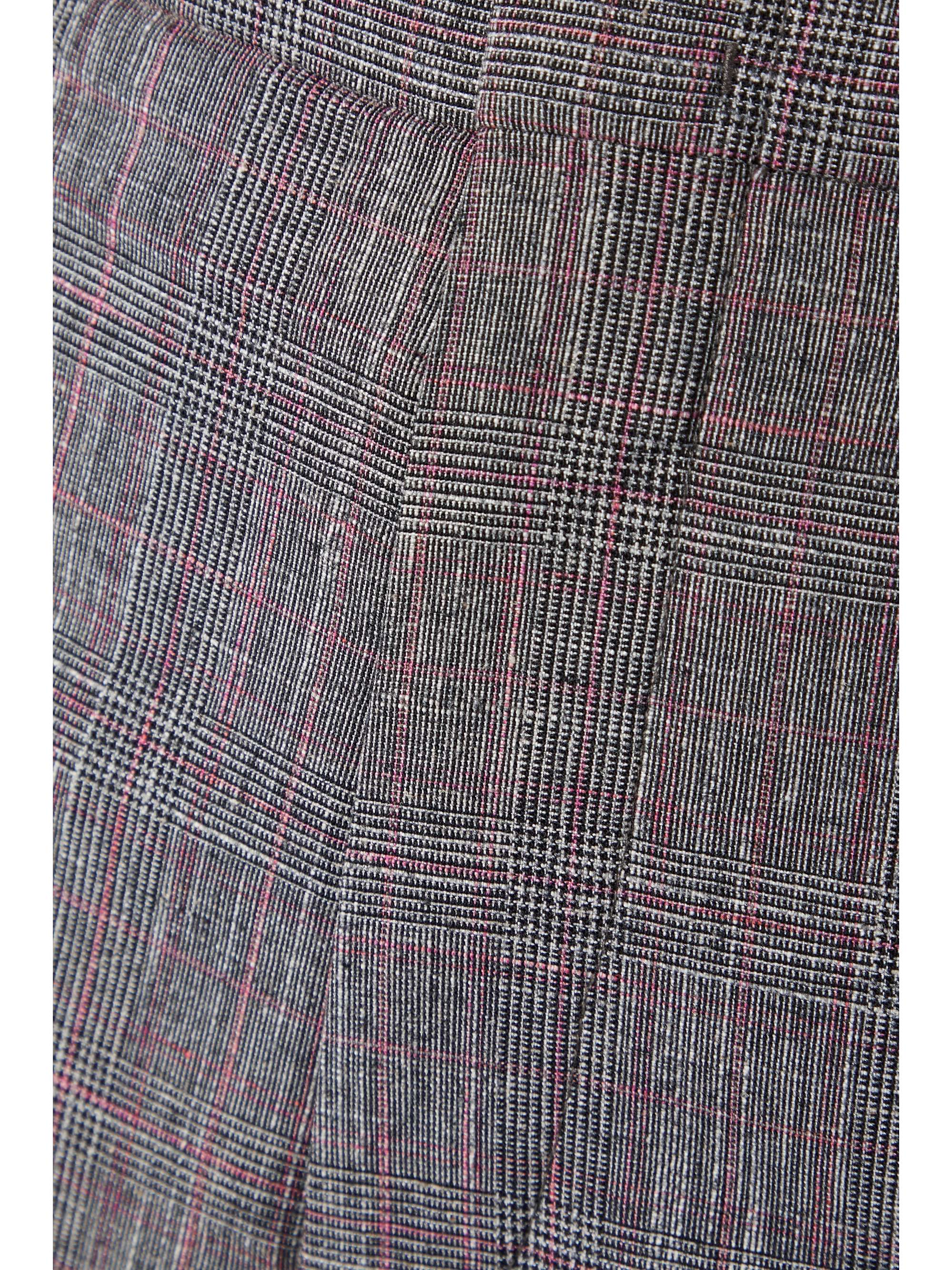 MARANT ÉTOILE Olympe Hose mit geradem Bein aus kariertem Webstoff