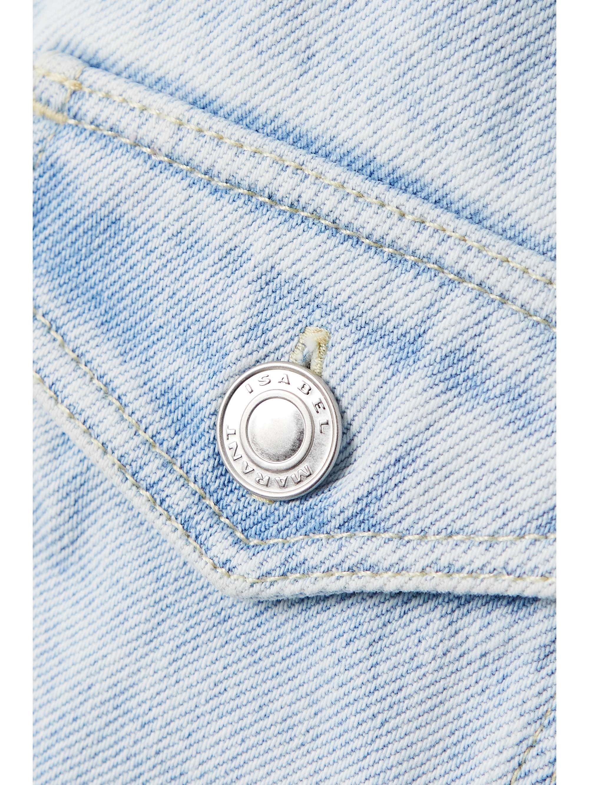 ISABEL MARANT Valene cropped denim jacket