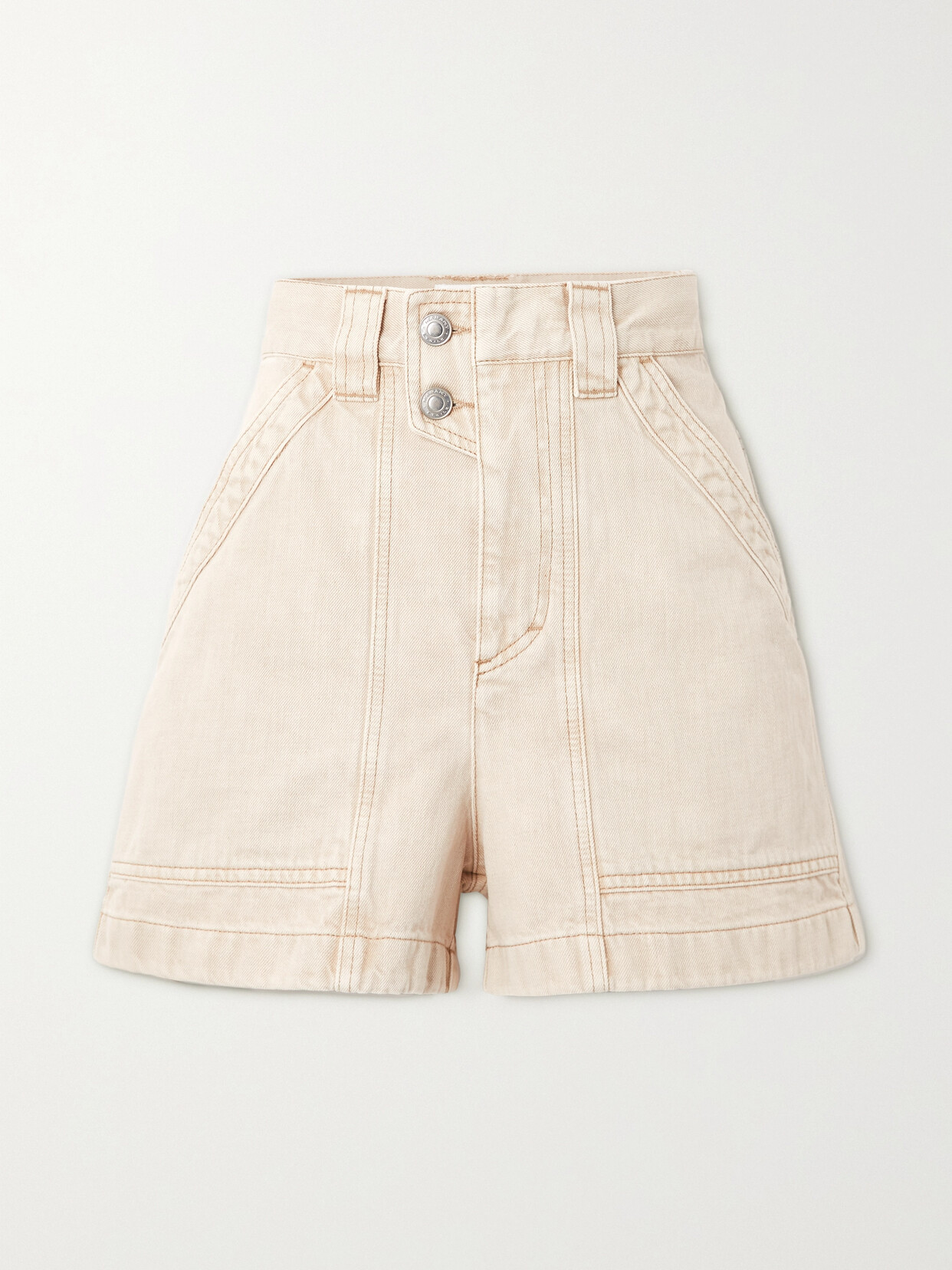 Isabel Marant Étoile - Sintio Denim Shorts - Ecru