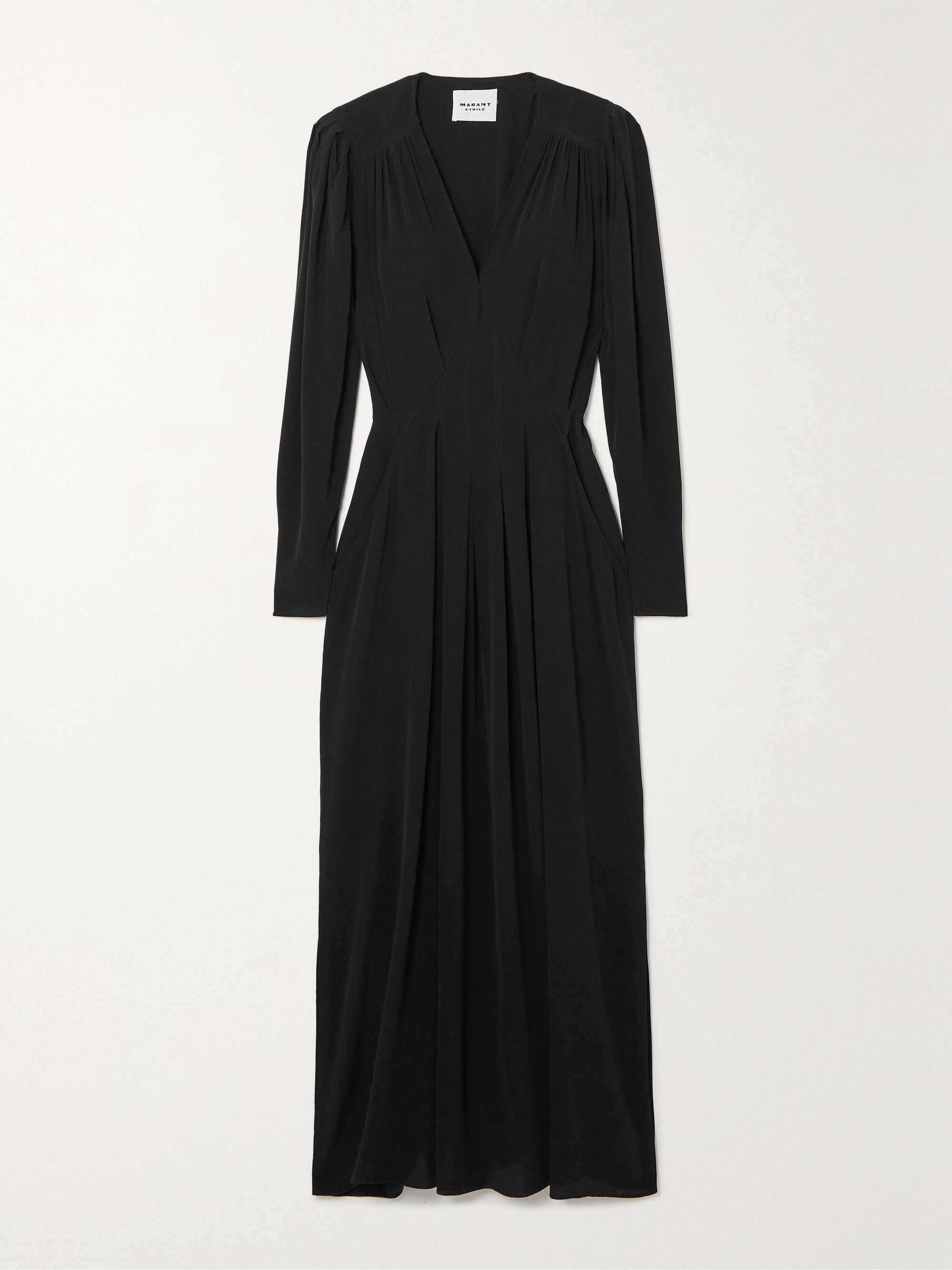 MARANT ÉTOILE Ezinia cupro maxi dress NETAPORTER