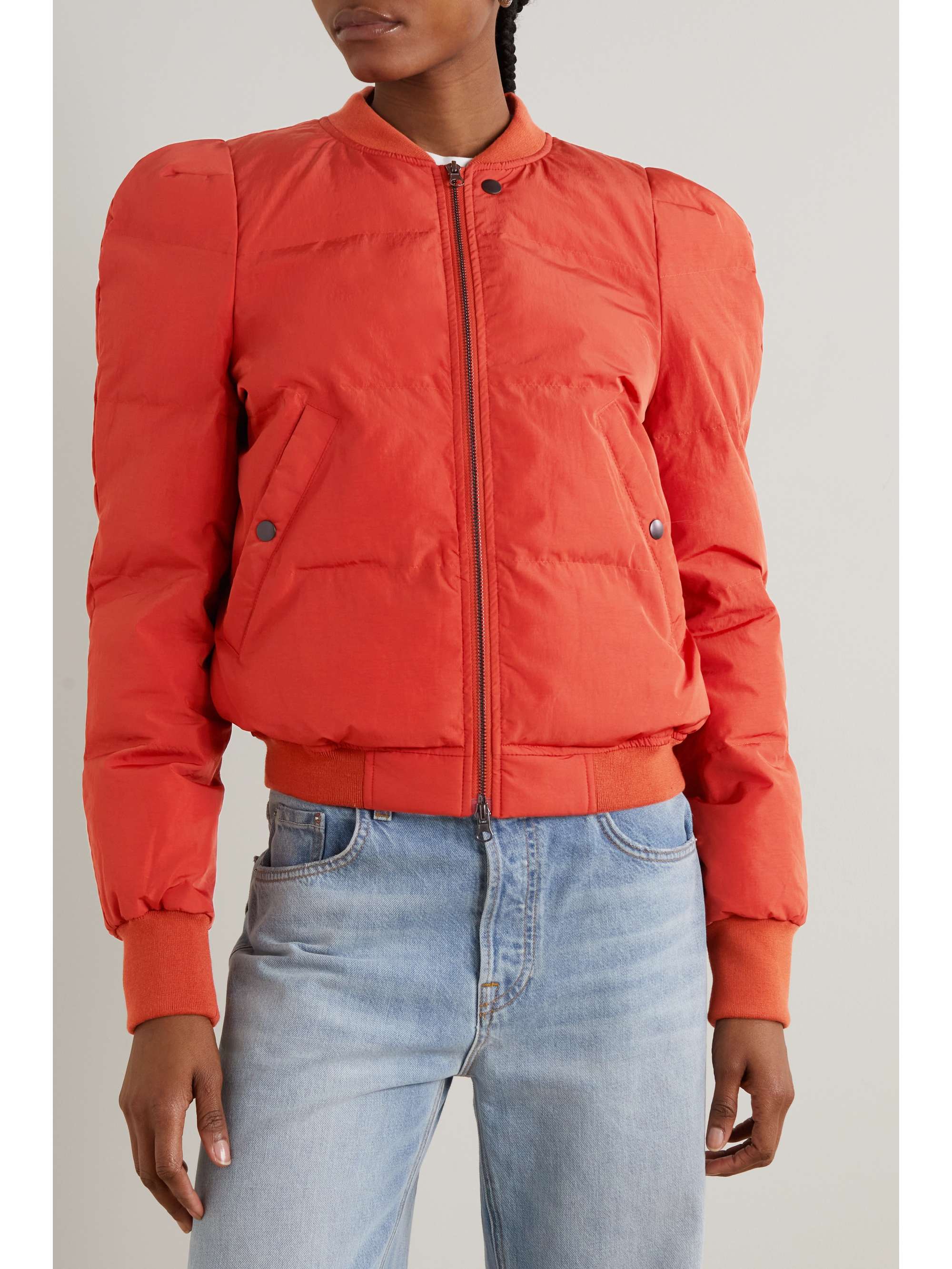 Efternavn pedal samvittighed ISABEL MARANT ÉTOILE Cody quilted shell bomber jacket | NET-A-PORTER