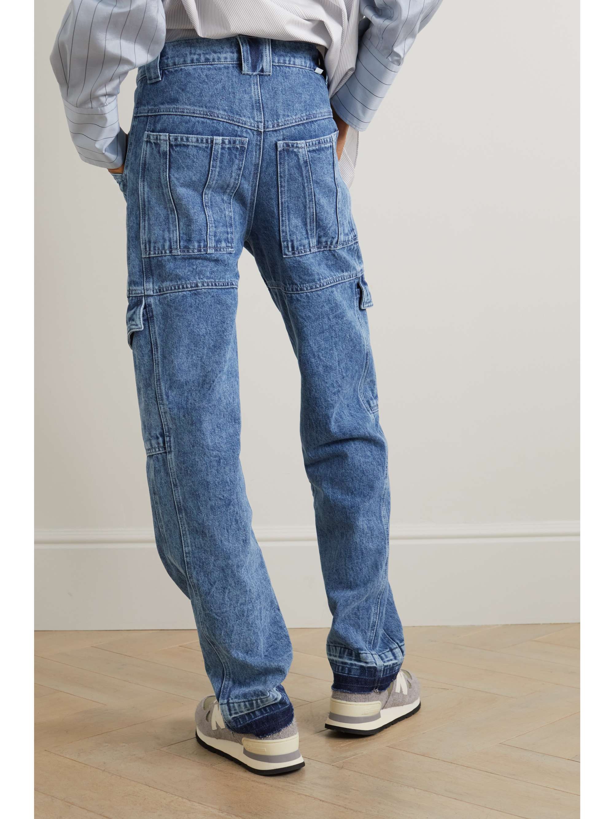 ISABEL MARANT ÉTOILE Vayoneo straight-leg cargo jeans