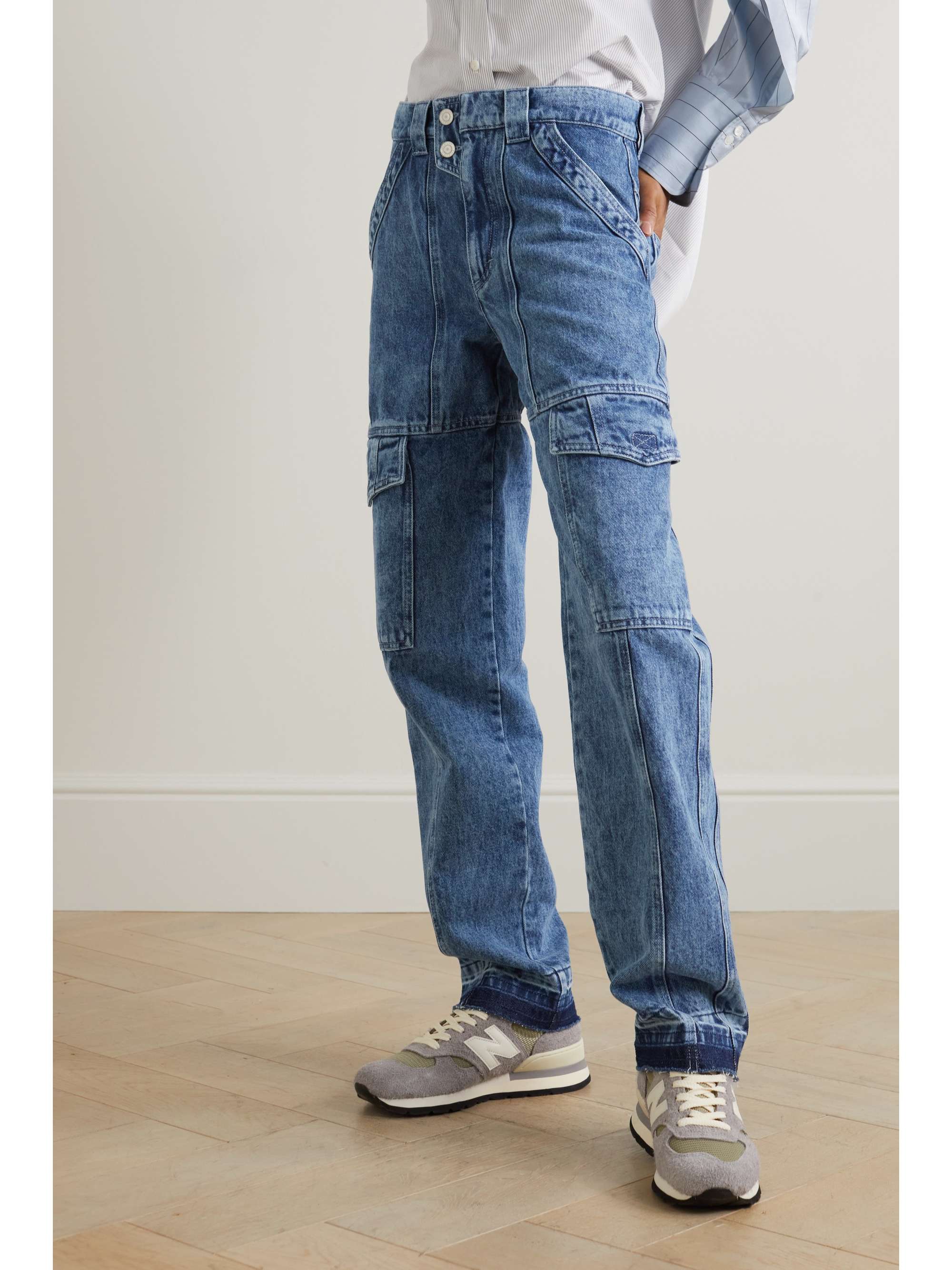 ISABEL MARANT ÉTOILE Vayoneo straight-leg cargo jeans