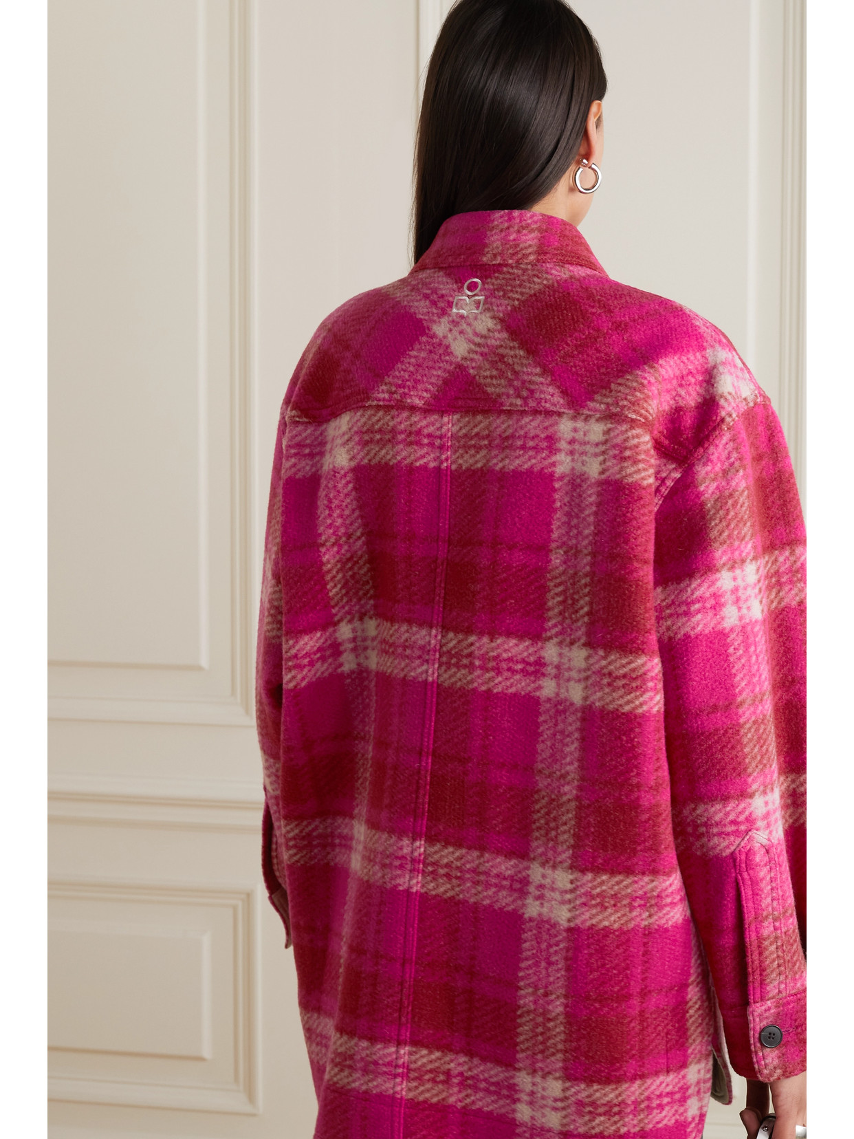 Marant Étoile - Harveli Oversized Checked Flannel Coat