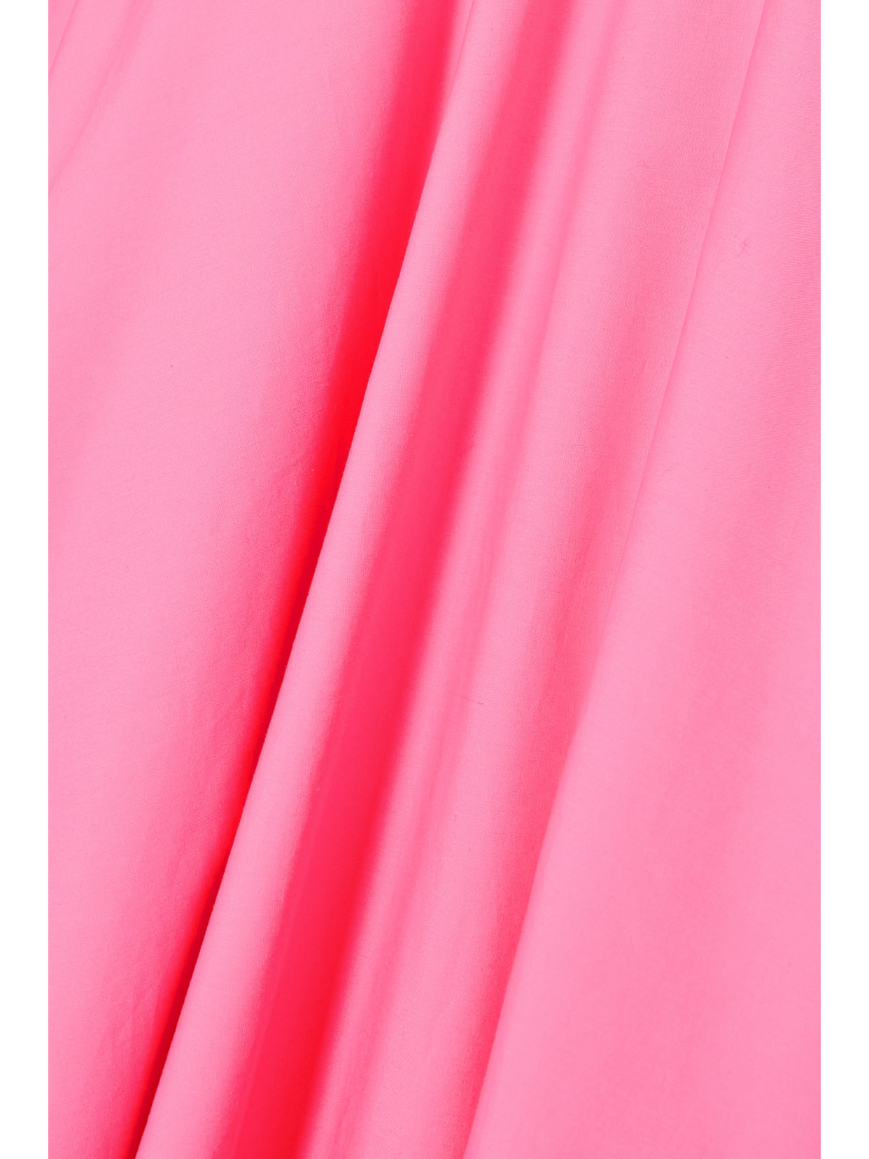 ROKSANDA GATHERED COTTON-POPLIN MIDI DRESS