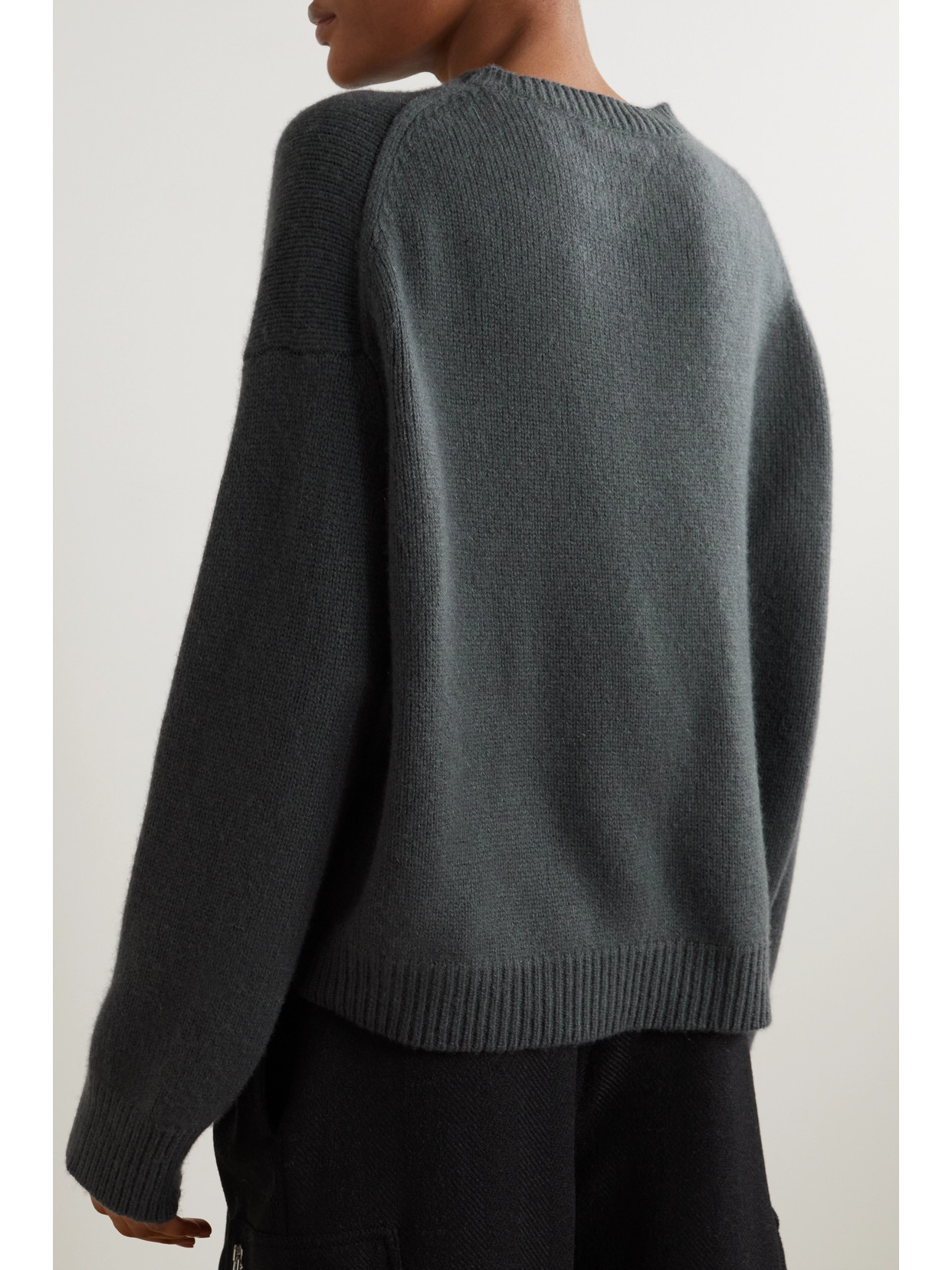 Arch4 + Net Sustain The Ivy Cashmere Sweater In Gray