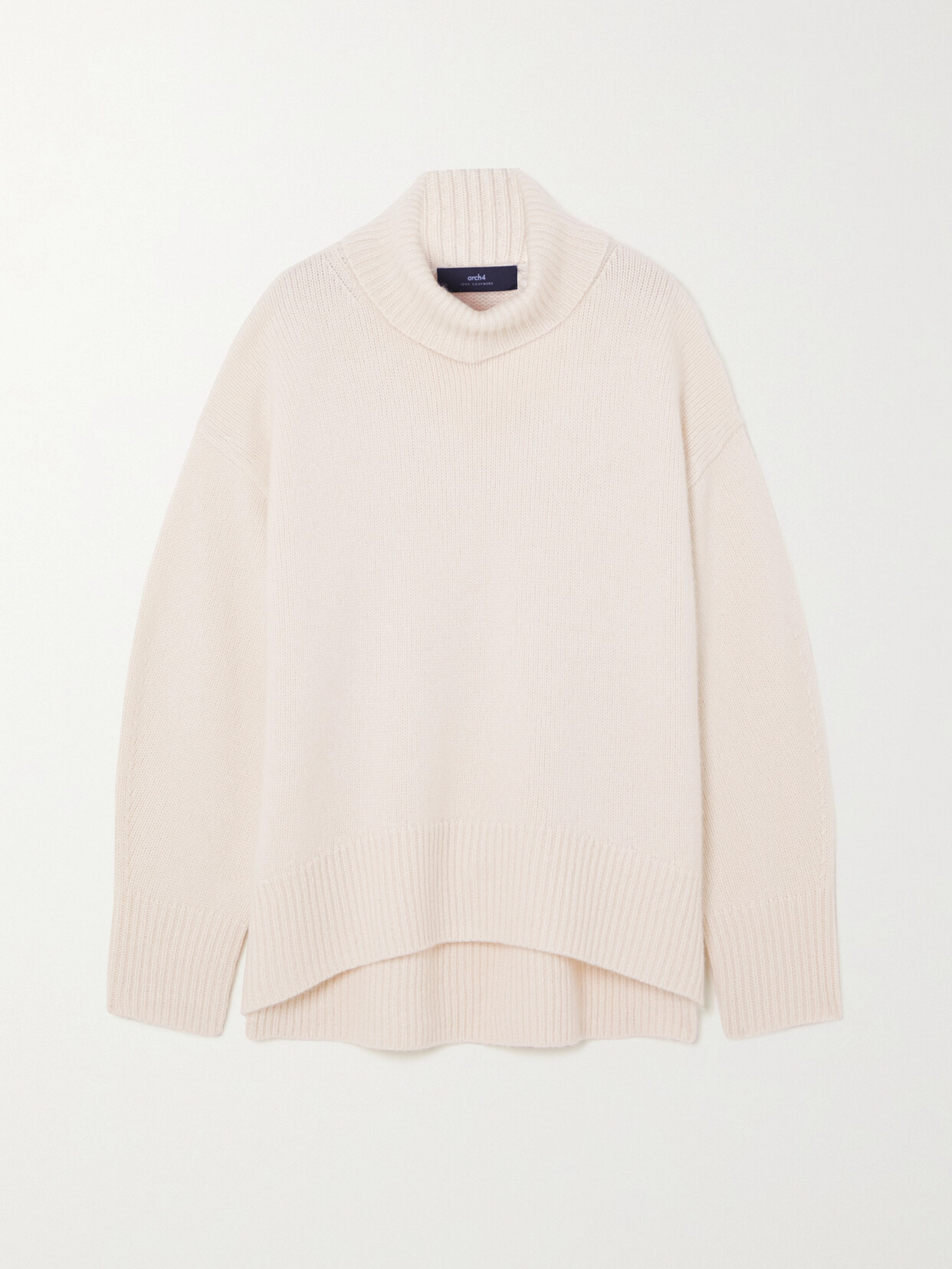 Arch4 - World's End Organic Cashmere Turtleneck Sweater - Ivory