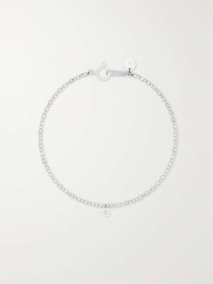 Robinson Pelham Rock 18-karat White Gold Diamond Bracelet